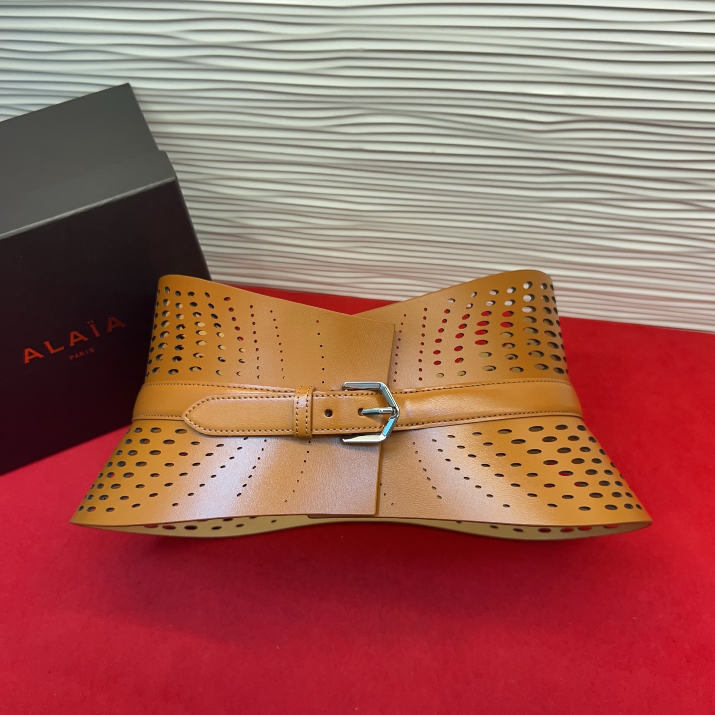 阿莱亚✨ Small corset belt in Vienne calfskin 小号Vienne镂空束腰腰带 199
