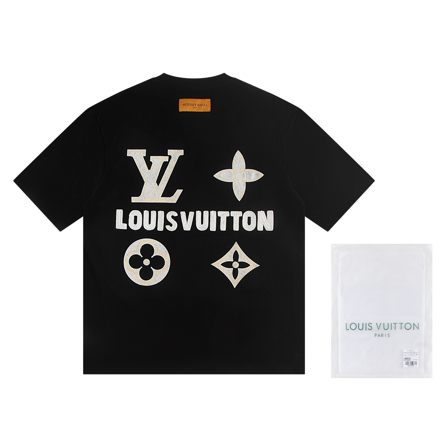 P80 louis vuitto * 2026, la última camiseta de manga corta Material: Hecho de algodón peinado de doble hilo de 300 g de…