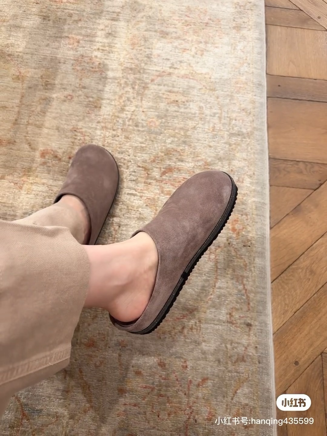 NO:416257,Upload the foot picture, half drag19860909上脚图,半拖,Women's Shoes