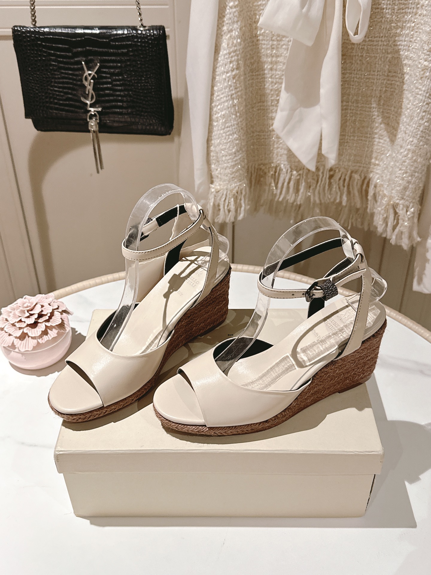 Brunello Cucinelli BC Sandals: Premium Quality at P750, Classic Elegance with Imported Leather.