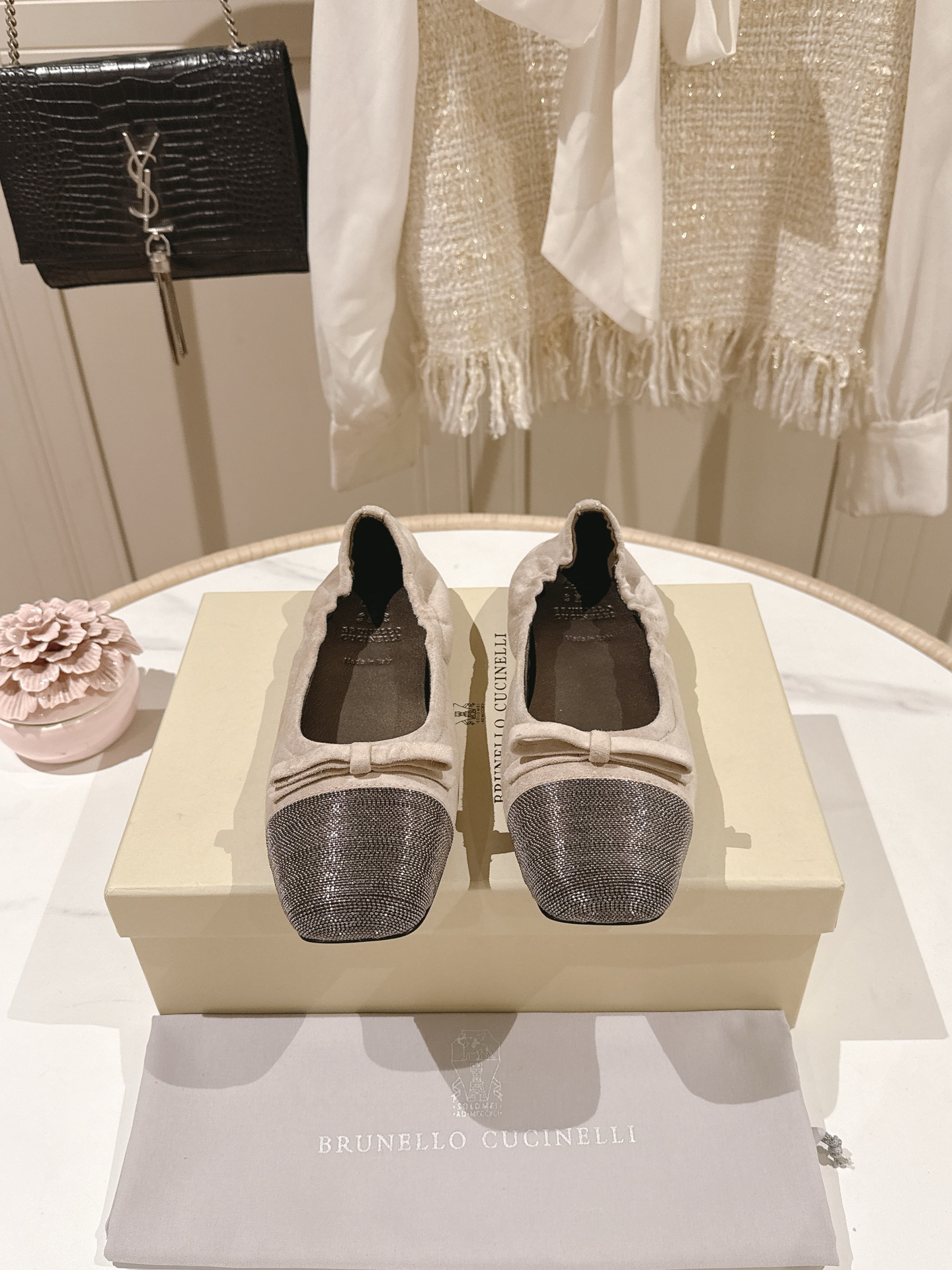 Женские балетки Brunello Cucinelli
