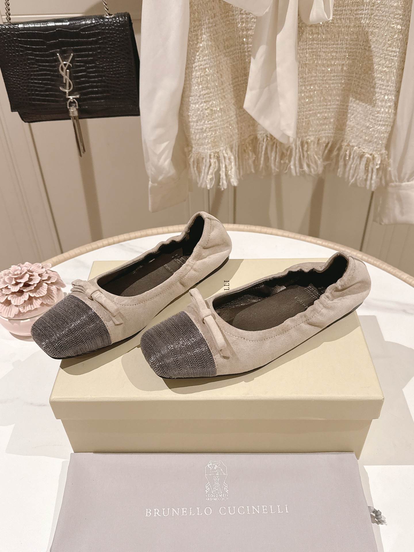Женские балетки Brunello Cucinelli