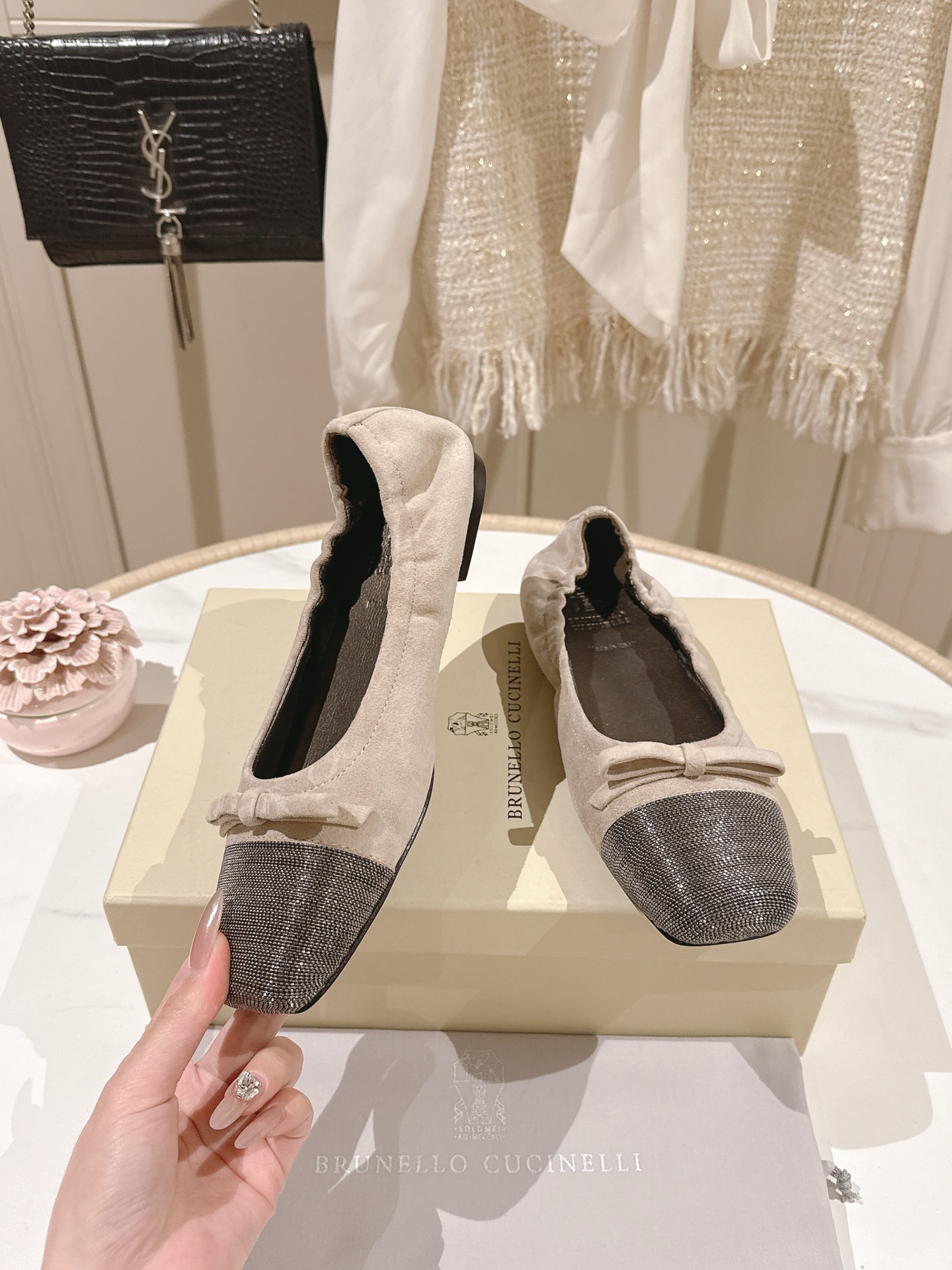 Женские балетки Brunello Cucinelli