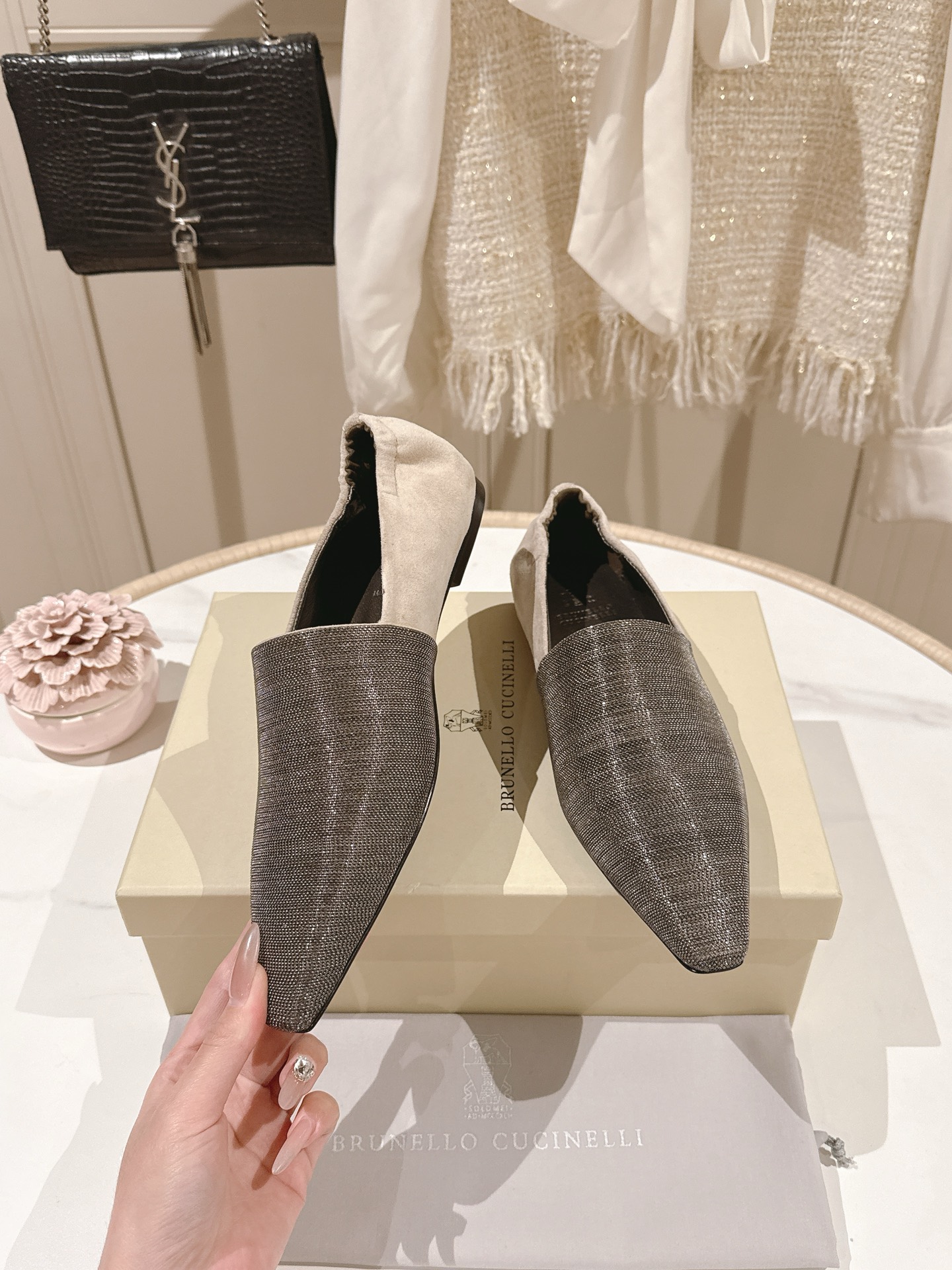 Женские лоферы Brunello Cucinelli