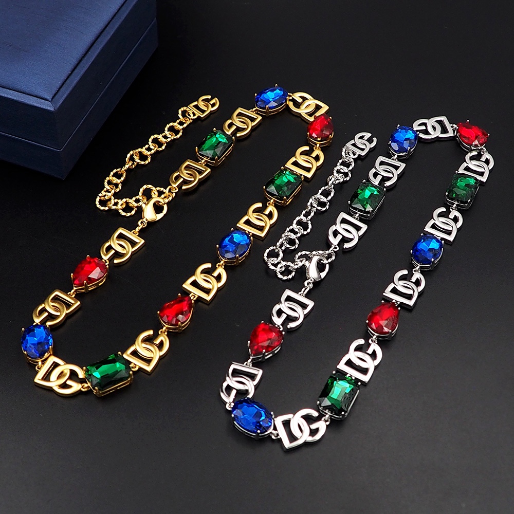 ¥320 D & G DOUGABANA NATURAL COLORED GILL NECKLACE X - 图片 8