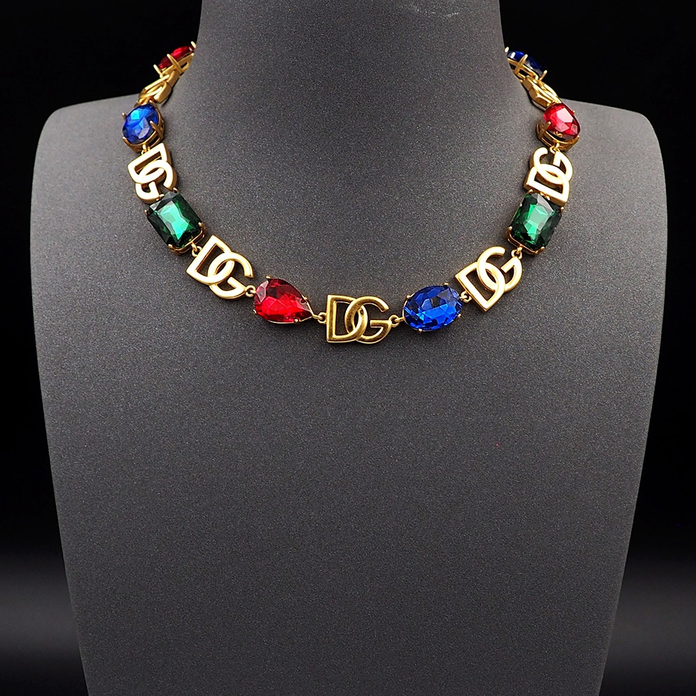 ¥320 D & G DOUGABANA NATURAL COLORED GILL NECKLACE X - 图片 2