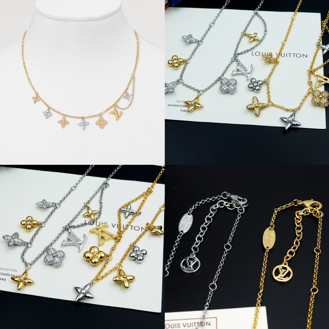 Louis Vuitton Haute Couture Haute Couture Fine Jewelry Necklace Bracelet 2