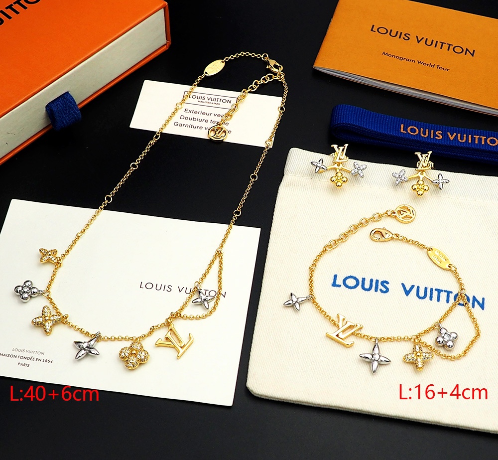 Louis Vuitton Haute Couture Haute Couture Fine Jewelry Necklace Bracelet 8