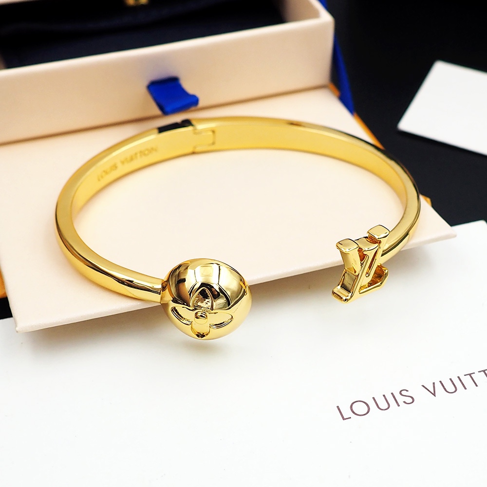 Louis Vuitton Joalheria Pulseira Conjunto com Diamantes