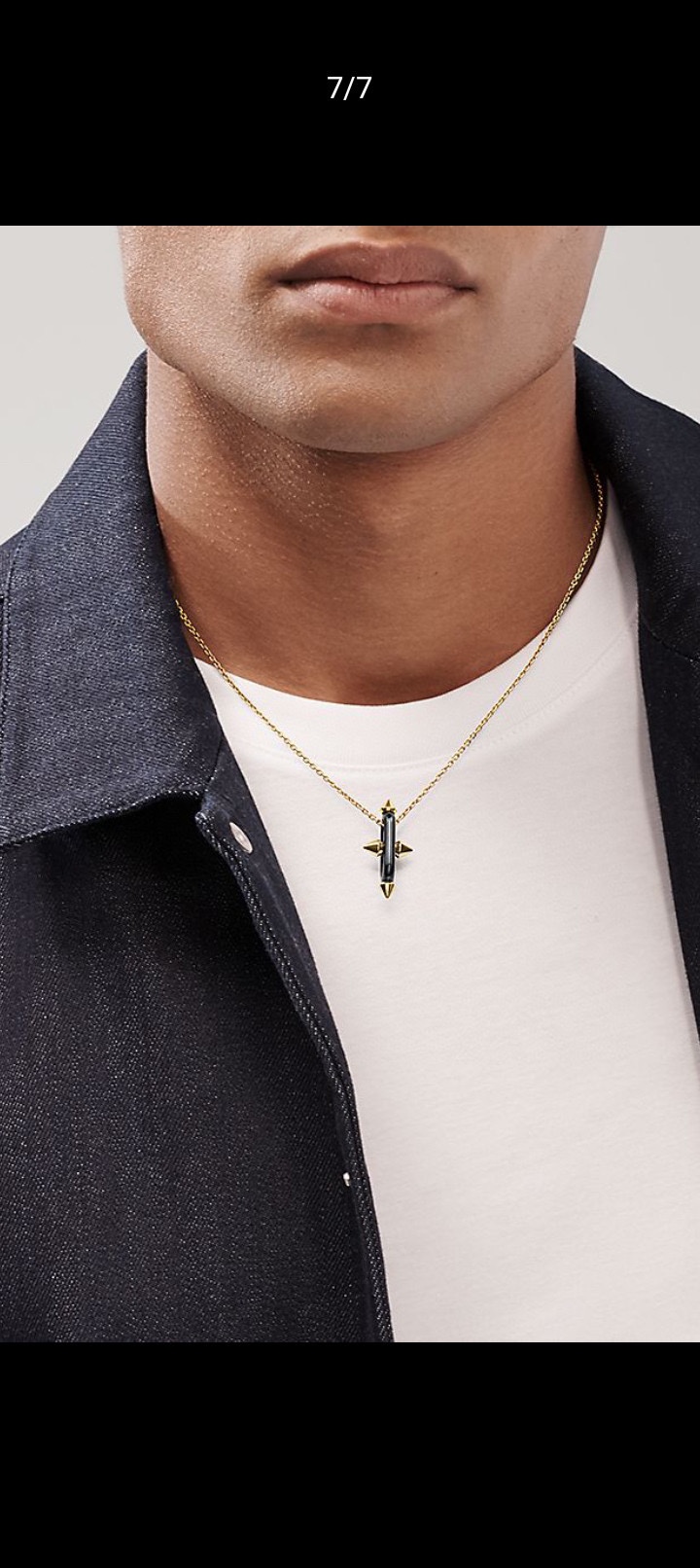 Tiffany klassieke cross two-tone ketting, dik goud gegalvaniseerd, elegant en zoet, luxueus en groots - topkwaliteit