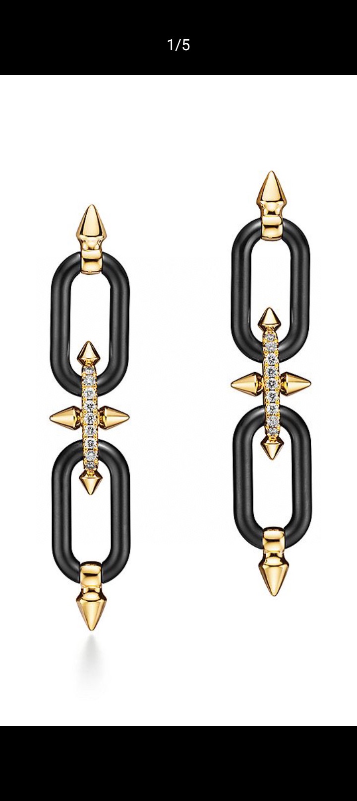 Tiffany Earrings Hand-Polished Eternal Knot Emotional Connection Space Nanotechnology Strength Elegance - Top Quality