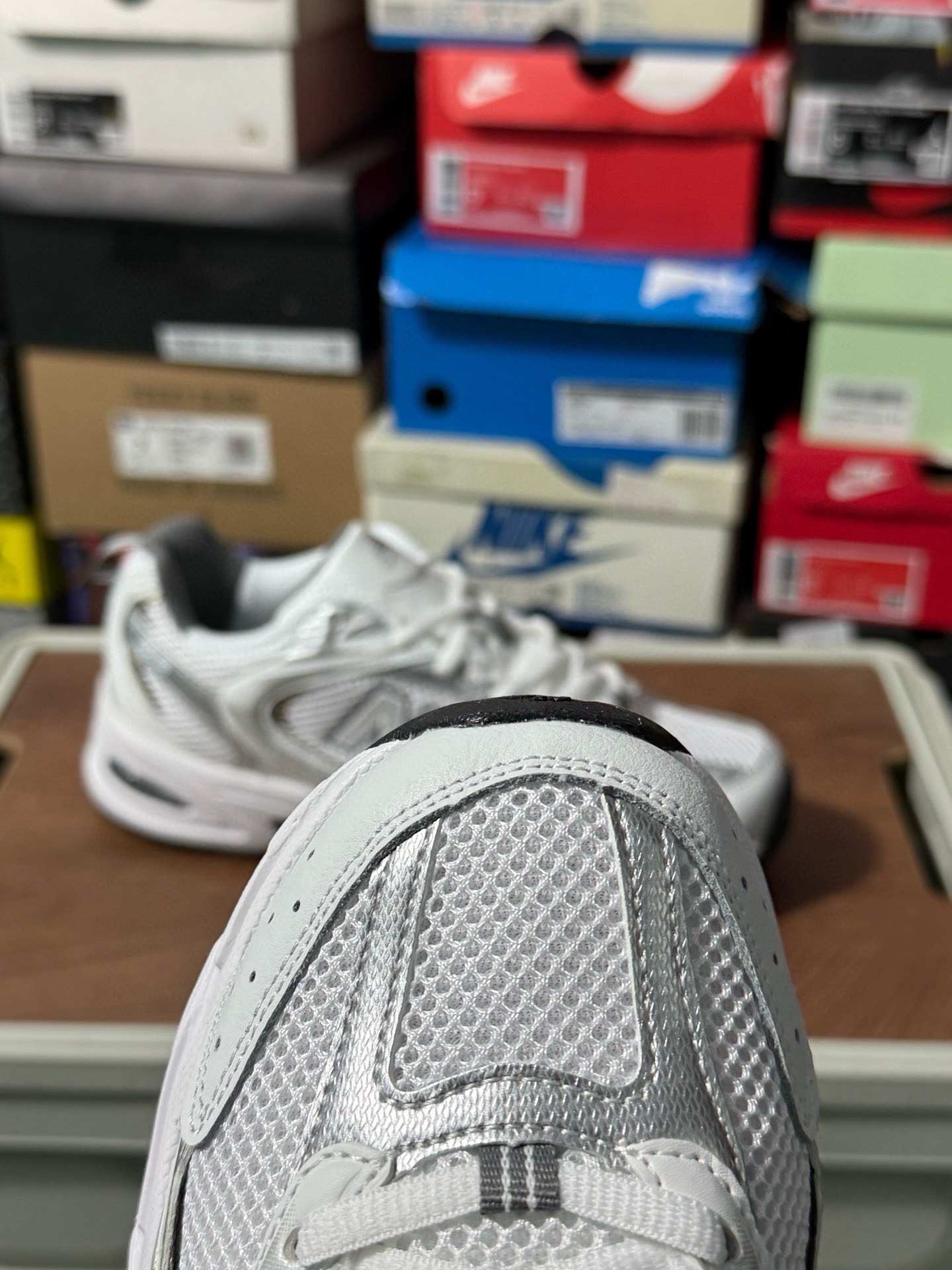 「新百伦530」售价:83💰高端运动鞋❇️全新新品升级,New Balance NB530 网面男女潮流运动跑鞋 复古百搭休闲运动NB鞋！
siz：36-44