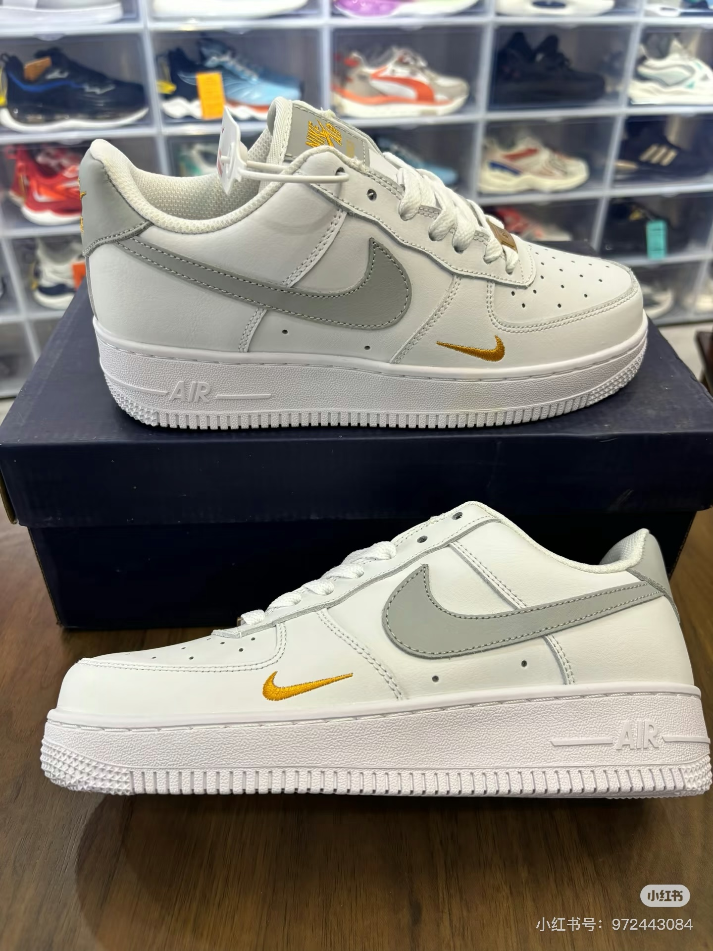 「空军绿豆灰」售价:80💰新品鞋业篇♻️AF1空军一号绿豆灰同款男女情侣休闲鞋运动鞋学生
码数标准36-44