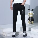 Chrome Hearts High
 Clothing Jeans 2023 AAA Replica Customize
 Cotton