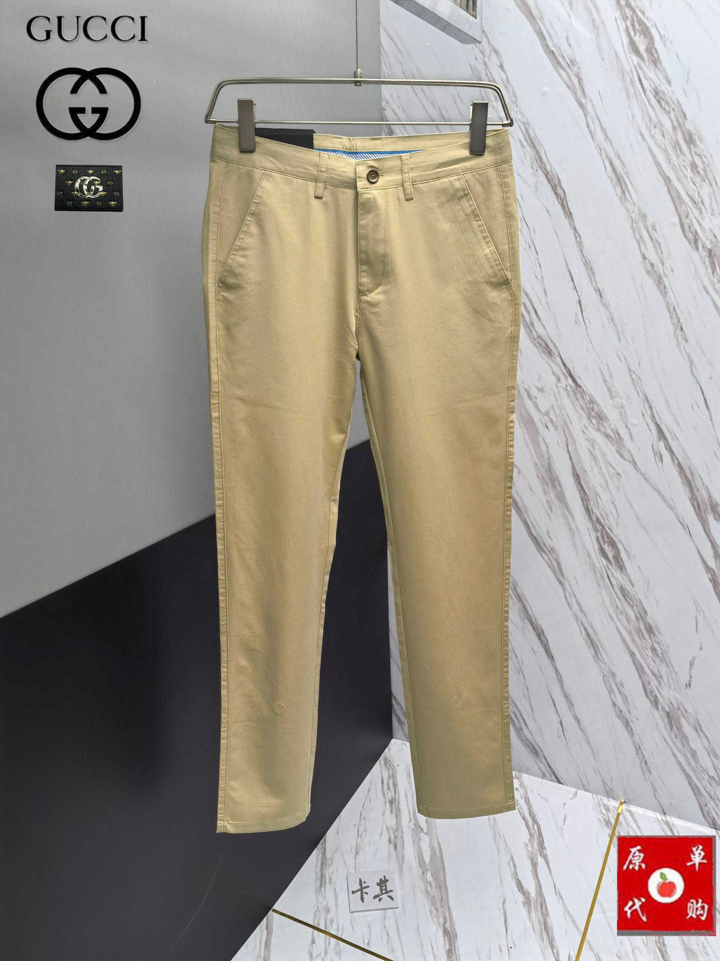 NO:135223,Gucci 2025 new original single high-end hot casual pants, straight business version super customized model, original hardware, excellent style, impeccable details!  The style is not picky, it is particularly high-end, and good products are not waiting for others. If you like it, hurry up and start!  Size 29-38, gucci,alexander wang19860909Gucci 2025新款原单高档爆款休闲裤 直筒商务版超级定制款 原版五金 版型超赞,细节做工无可挑剔！款式不挑人,特别高档,好货不等人,看中赶紧下手！尺码29-38,,gucci,alexander wang,Men's clothing