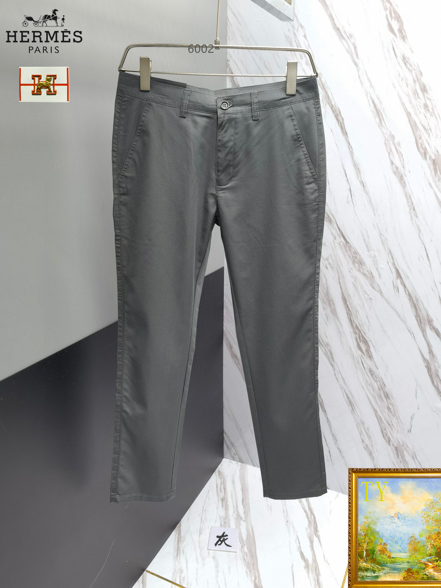 NO:135232,Hermes 2025 new original single high-end hot casual pants, straight business version super custom style, original hardware, excellent style, impeccable details!  The style is not picky, it is particularly high-end, and good products are not waiting for others. If you like it, hurry up and start!  Size 29-38, hermes,alexander wang19860909爱马仕 2025新款原单高档爆款休闲裤 直筒商务版超级定制款 原版五金 版型超赞,细节做工无可挑剔！款式不挑人,特别高档,好货不等人,看中赶紧下手！尺码29-38,,hermes,alexander wang,Men's clothing