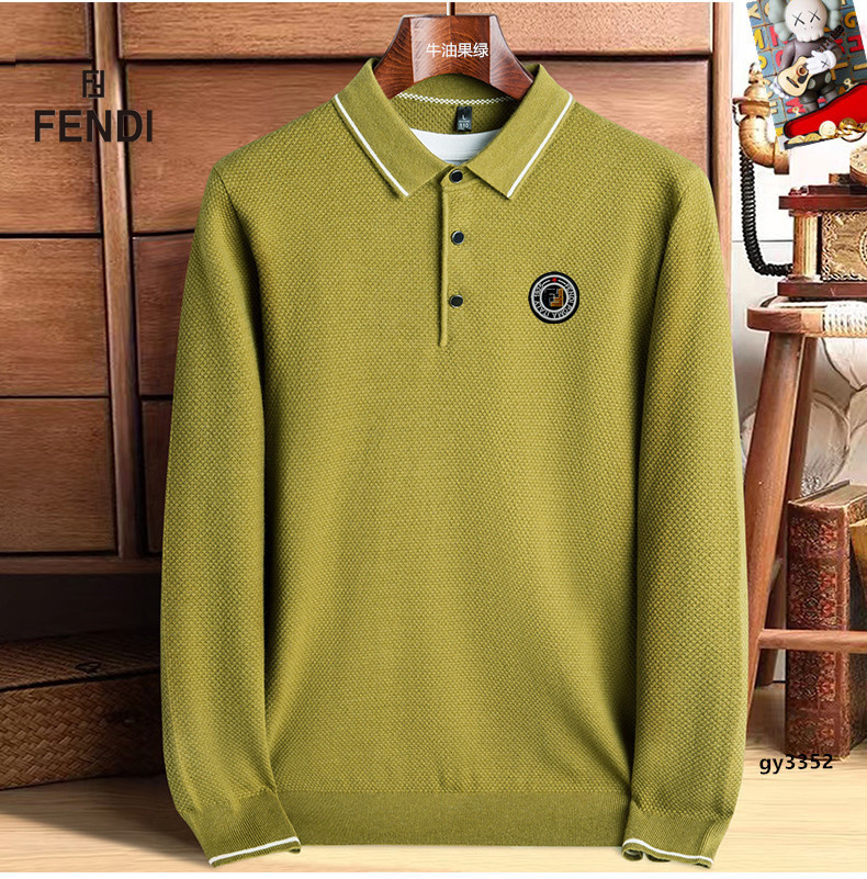 NO:513547,. Fendi's top round neck long-sleeved sweater with high-end custom versatile styles can be easily controlled by anyone. The fabric is fully customized craftsmanship. The latest logo design of the luxurious classic brand on the chest is very high-end. Those who understand goods must enter!  The style and tailoring are slim styles, which are very exquisite, showing aura and highlighting the exquisiteness of business men. This is the unique feature, the right slim fit, and the upper body effect is very good!  Size M-3XL, fendi, sweaters, alexander wang19860909. 芬迪 顶级圆领长袖毛衣高级定制百搭款式 任何人都可以轻松驾驭 面料全订制工艺 胸前奢华经典品牌最新logo设计,非常显档次懂货的必须入！版型剪裁属于修身款 非常精致,显气场,又会凸显商务男士的精致,这就是独到之处,恰到好处的修身,上身效果非常赞！尺码M-3XL,,fendi,sweaters,alexander wang,Men's clothing