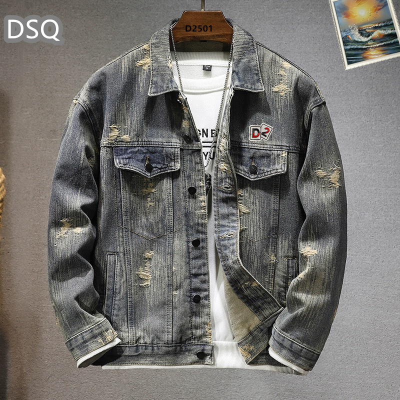 NO:728935,Support replacement after the year!  DSQ's most popular trendy fashion items, high quality 2016 SS brand new men's denim jackets, and original high-end denim shirts are also available on the official website!  Fashionable denim clothing with high precision and heavy craftsmanship!  Very casual M-4XL,,jackets & coats,19860909支持年后退换！ DSQ 时尚主推爆款 代购级别牛货 2016 SS全新男士牛仔外套 官网同步原单高端牛仔衫 ！时尚牛仔衣 高精度重磅工艺！ 非常显休闲 M-4XL,,jackets & coats,,Men's clothing