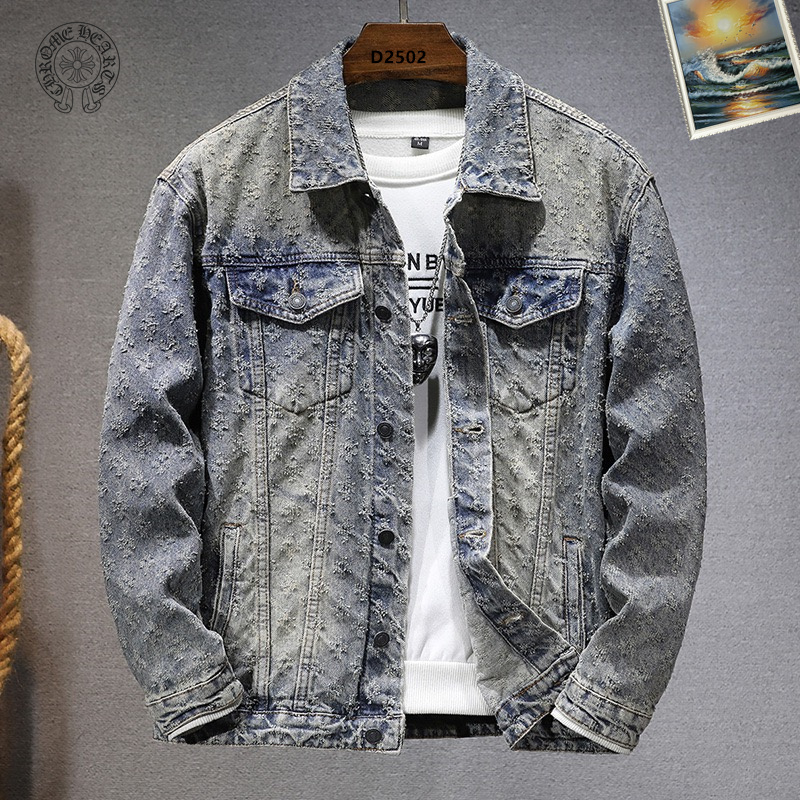 NO:728930,Support replacement after the year!  Croixin's popular trendy fashion items, high quality 2016 SS brand new men's denim jackets, and the original high-end denim shirts are synchronized with the official website!  Fashionable denim clothing with high precision and heavy craftsmanship!  Very casual M-4XL,,chrome hearts,jackets & coats,19860909支持年后退换！ 克罗心 时尚主推爆款 代购级别牛货 2016 SS全新男士牛仔外套 官网同步原单高端牛仔衫 ！时尚牛仔衣 高精度重磅工艺！ 非常显休闲 M-4XL,,chrome hearts,jackets & coats,,Men's clothing