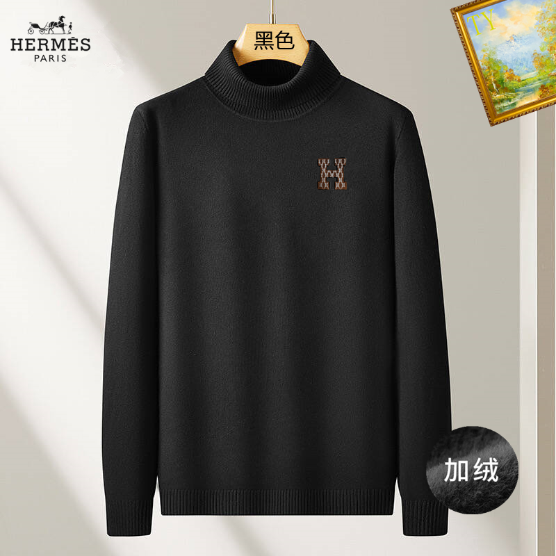 NO:728900,Support sweater replacement after the new year. Hermès counter style plush sweater, imported wool fabric, 3D digital embroidered logo design, thickened and high density, mink fur lining, more warm, versatile sweater, excellent fit, the type that needs to be paid for the fit fabric!  Size: M-3XL,,hermes,sweaters,19860909支持年后退换毛衣 爱马仕专柜款加绒毛衣,进口羊毛面料,3D数码刺绣Logo设计,加厚高密度,内里加貂毛,保暖性更强,百搭毛衣,版型极好,冲着版型面料也要收的类型！码数:M-3XL,,hermes,sweaters,,Men's clothing