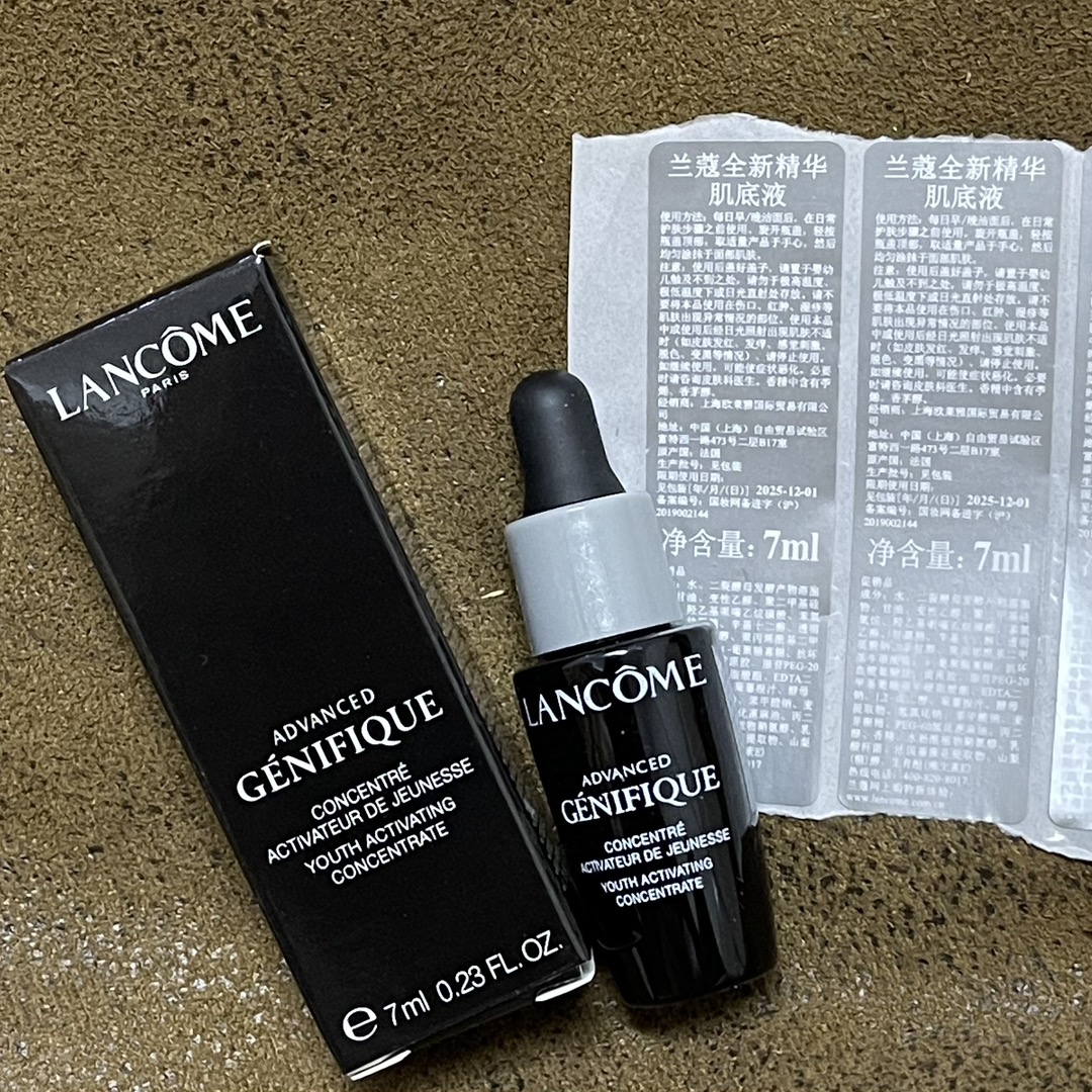 22. Esencia de suero Advanced Génifique Lancôme 7ml/muestra 🔜 ¡Alta calidad! 🇫🇷Lancôme Esencia de suero Advanced Gén…
