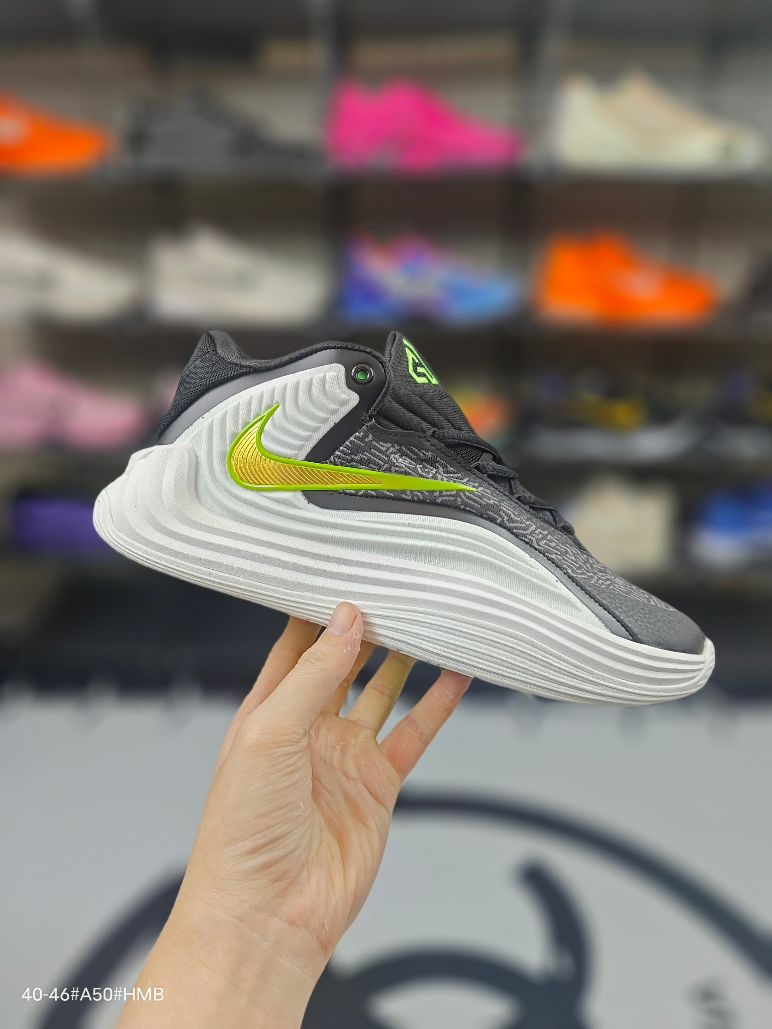 新配色💰160  公司级🔥🉐❗
❗Nike Giannis Freak 7 Double Take 舒适贴合 篮球鞋 男女同款 黑色 
货号: HF3451-005
号码: 40-46带半码
编码: XFX2619150