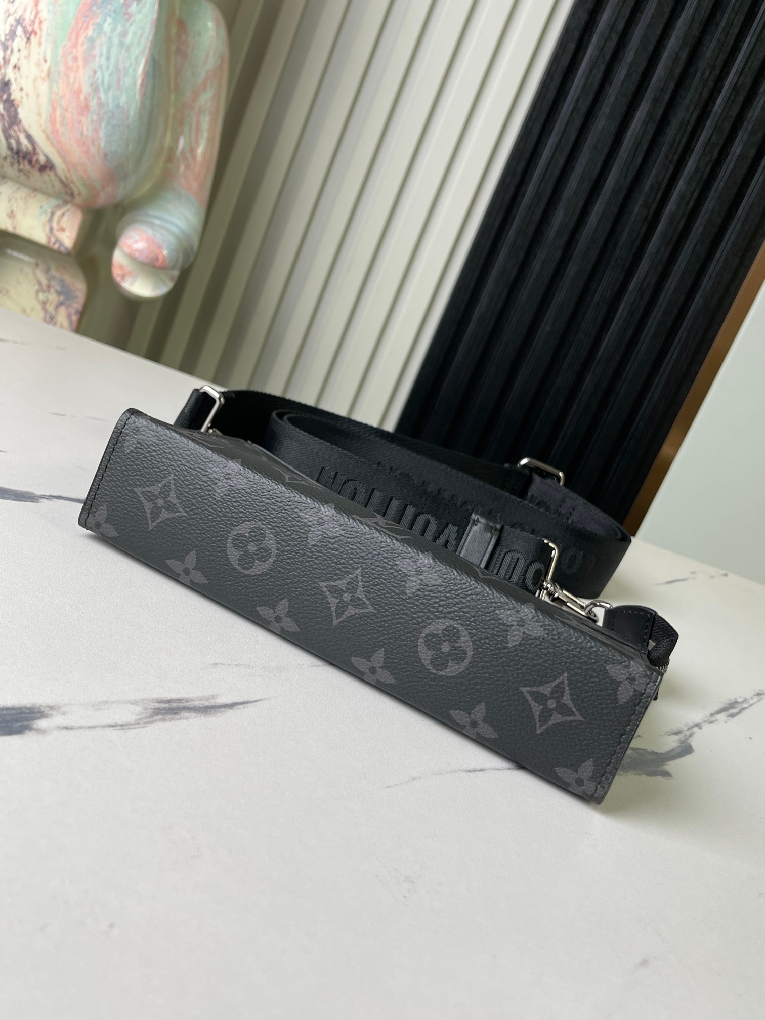 顶级原单独家实拍M81018黑花M81124两件套男包系列AlphaWearable钱夹融合Monogr