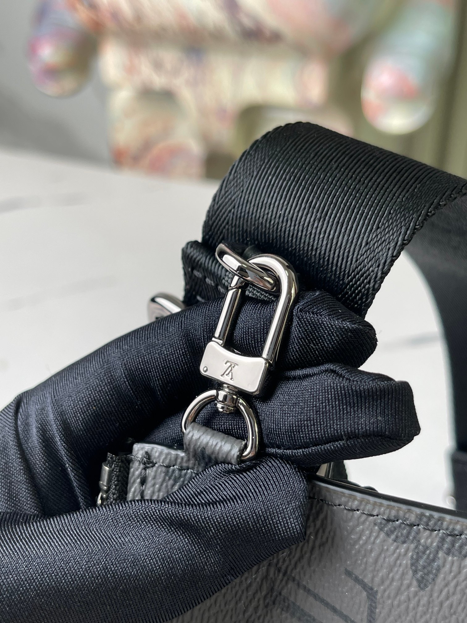 顶级原单独家实拍M81018黑花M81124两件套男包系列AlphaWearable钱夹融合Monogr