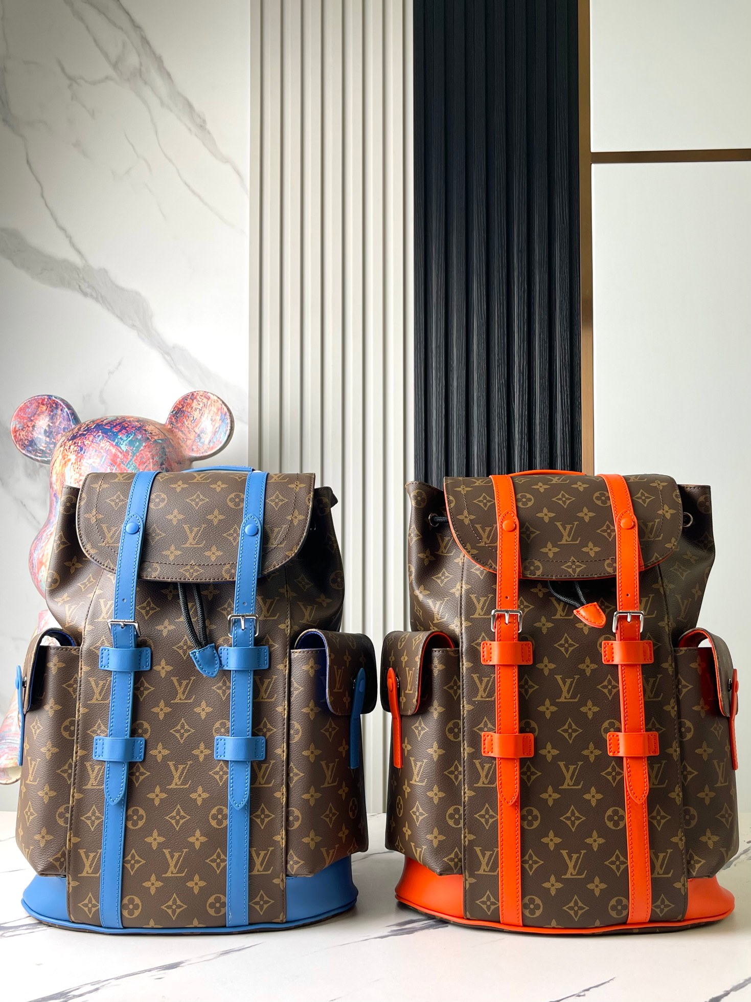 M46813 Presbicia Azul M46814 Presbicia Naranja Mochila Combinada Imagen Serie CHRISTOPHER Mochila Mediana