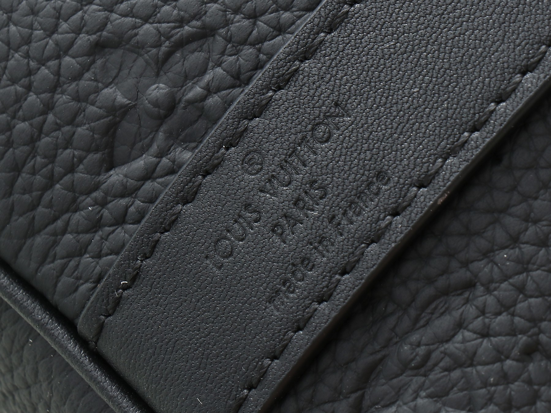 【顶级原单 独家实拍】M22765黑色全皮 芯片加强版 旅行袋系列 Keepall 35旅行袋 为 Mo