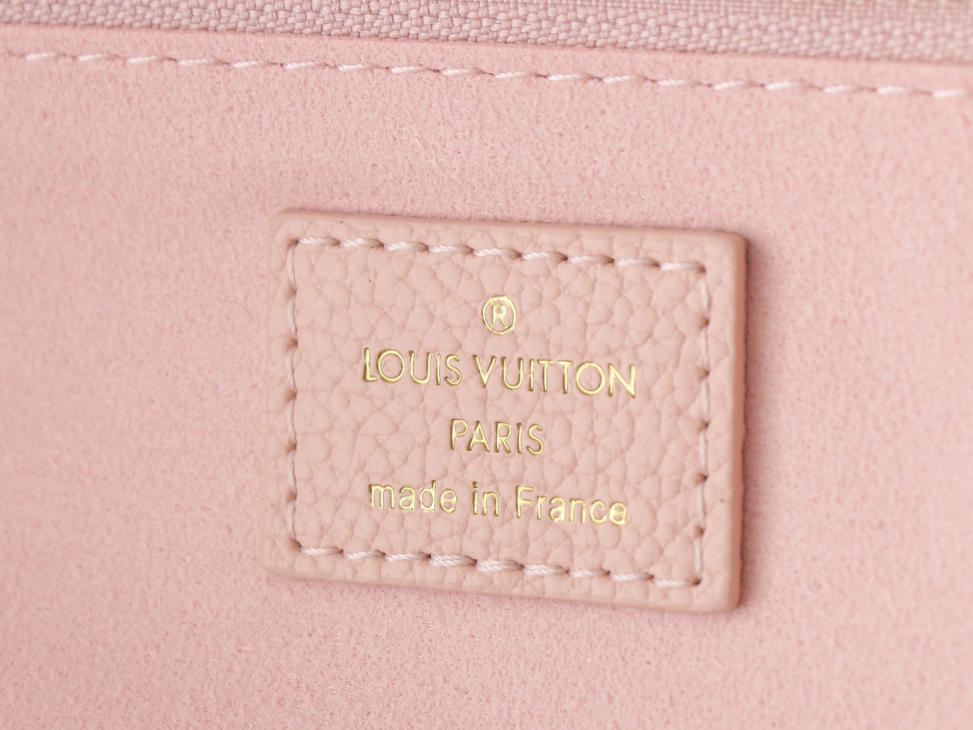 【顶级原单 独家实拍】M14210奶昔粉 M45686 全皮压花购物袋系列 Neverfull 中号手袋