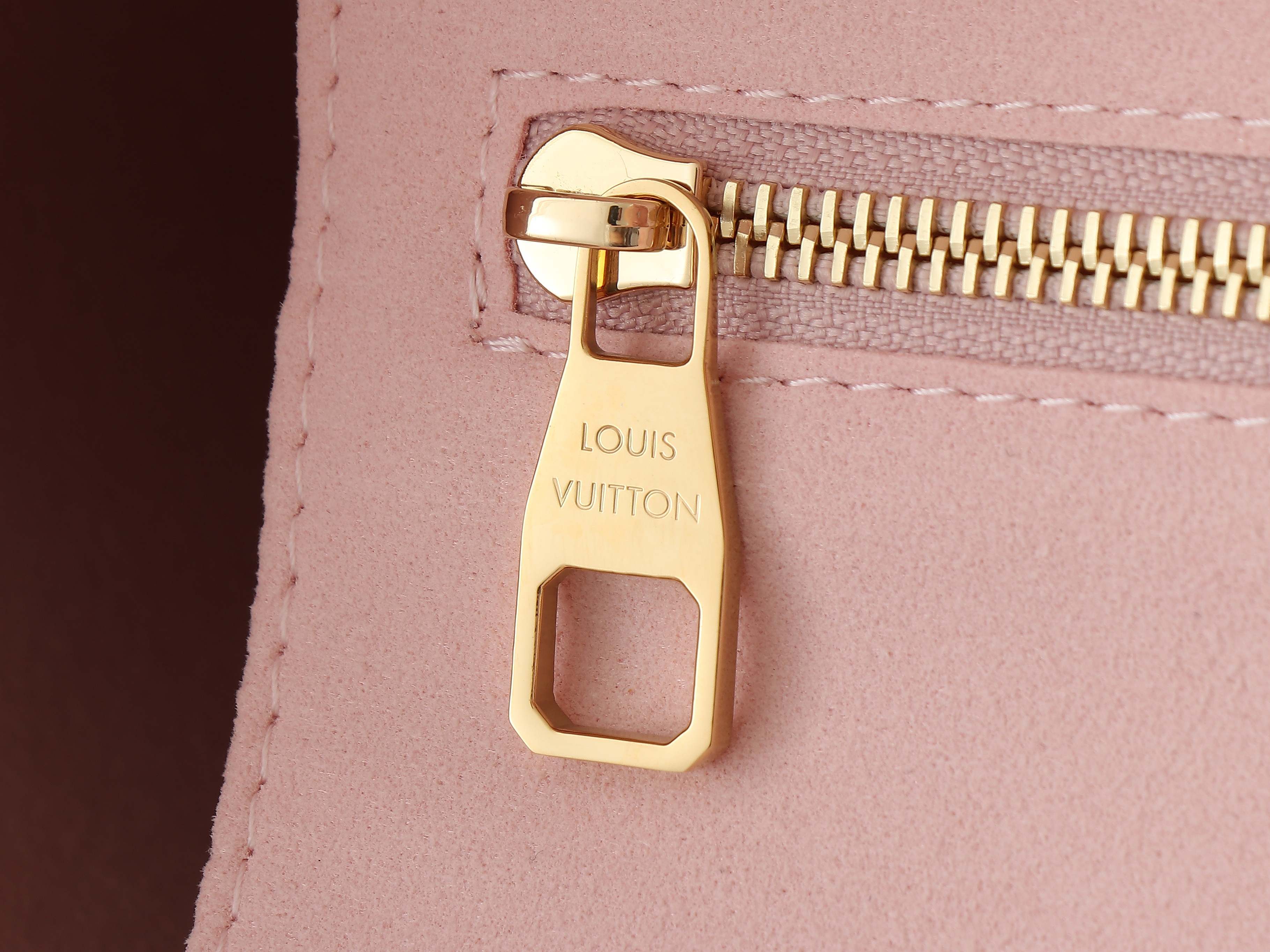 【顶级原单 独家实拍】M14210奶昔粉 M45686 全皮压花购物袋系列 Neverfull 中号手袋