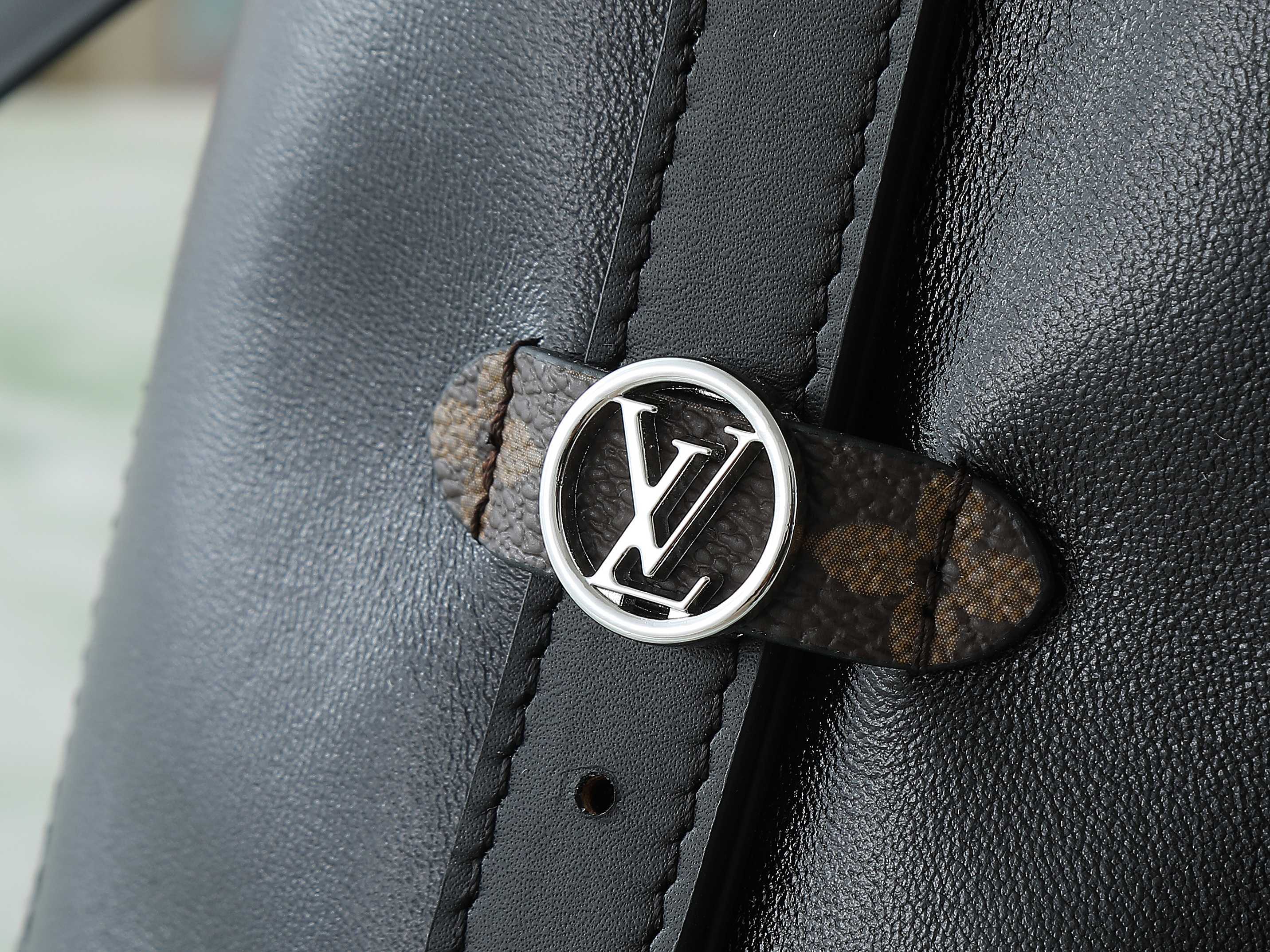 【顶级原单 独家实拍】M25143黑色 全皮购物袋系列 CarryAll Dark 中号手袋 M2514