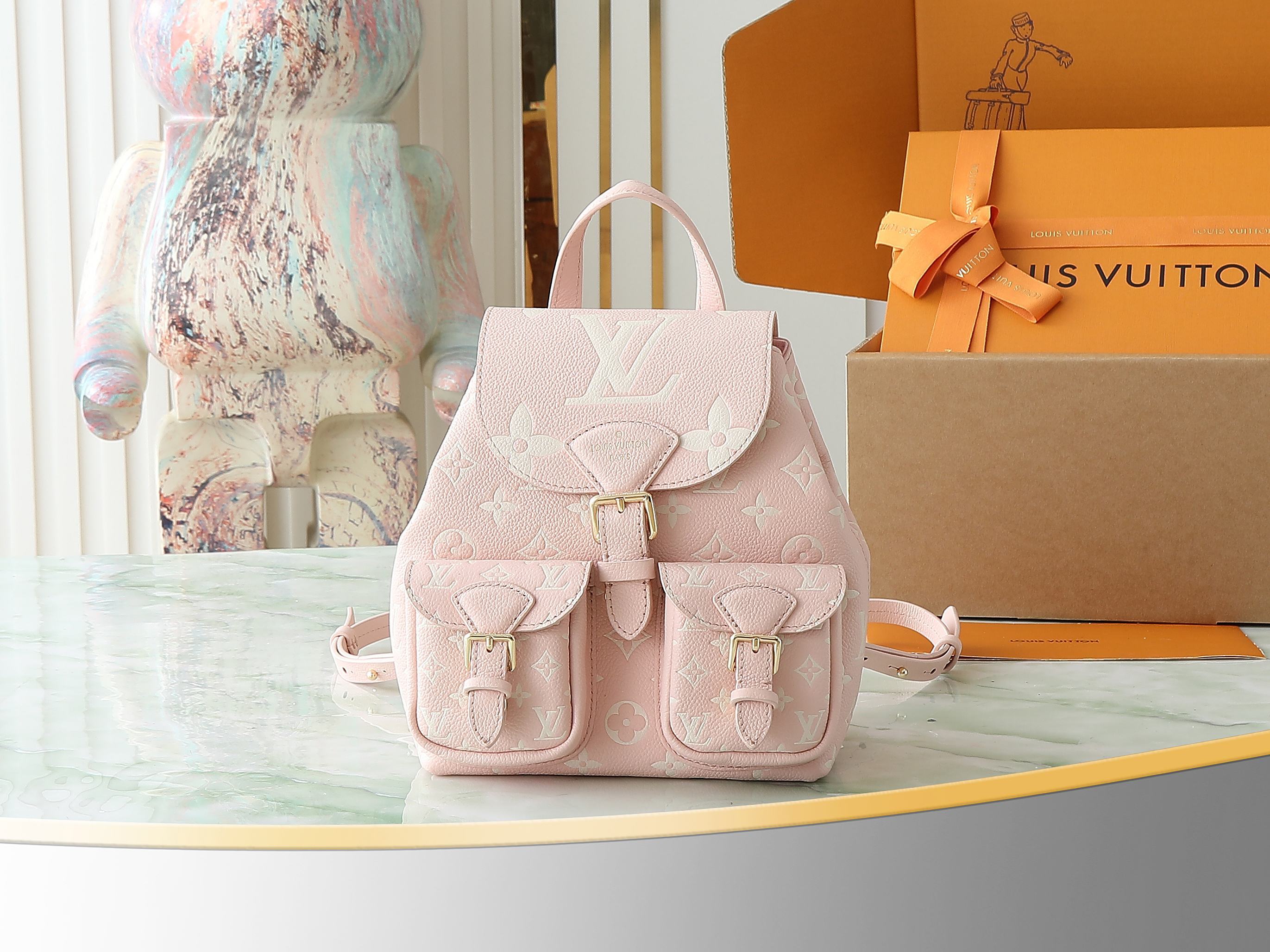 【顶级原单 独家实拍】M12987奶昔粉 M47074粉色 M47106白色 M47072黑色 全皮压花