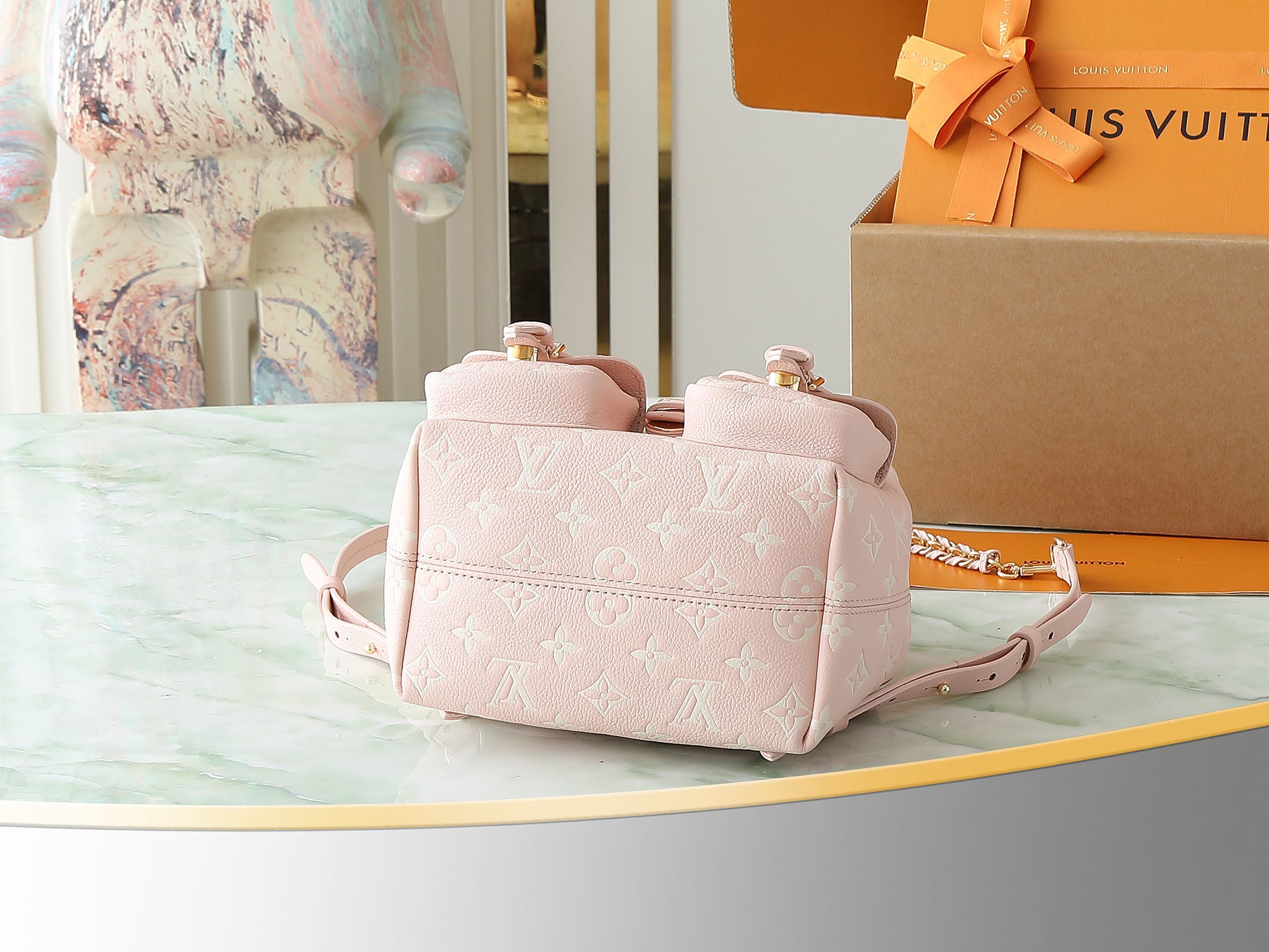 【顶级原单 独家实拍】M12987奶昔粉 M47074粉色 M47106白色 M47072黑色 全皮压花