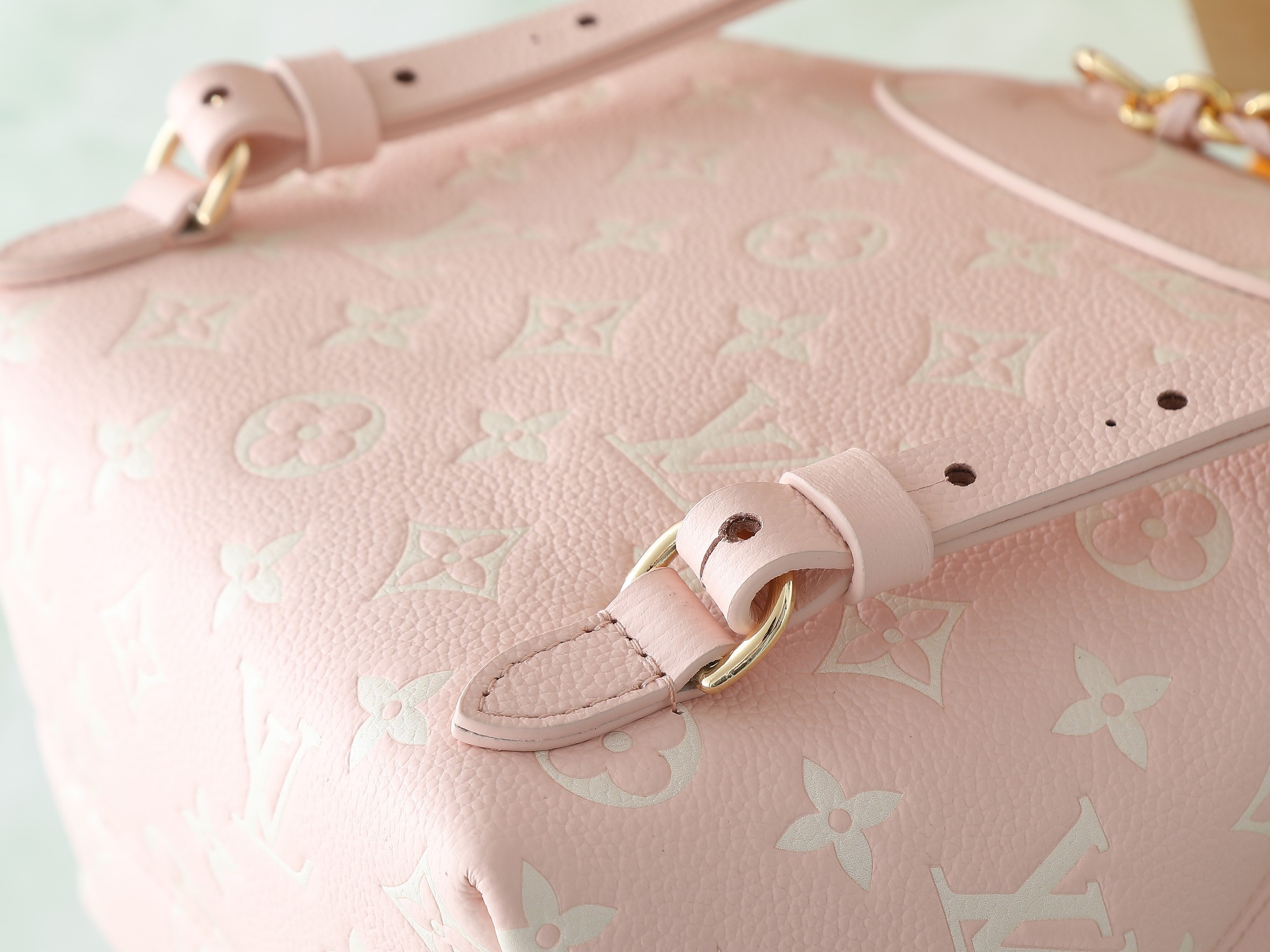 【顶级原单 独家实拍】M12987奶昔粉 M47074粉色 M47106白色 M47072黑色 全皮压花