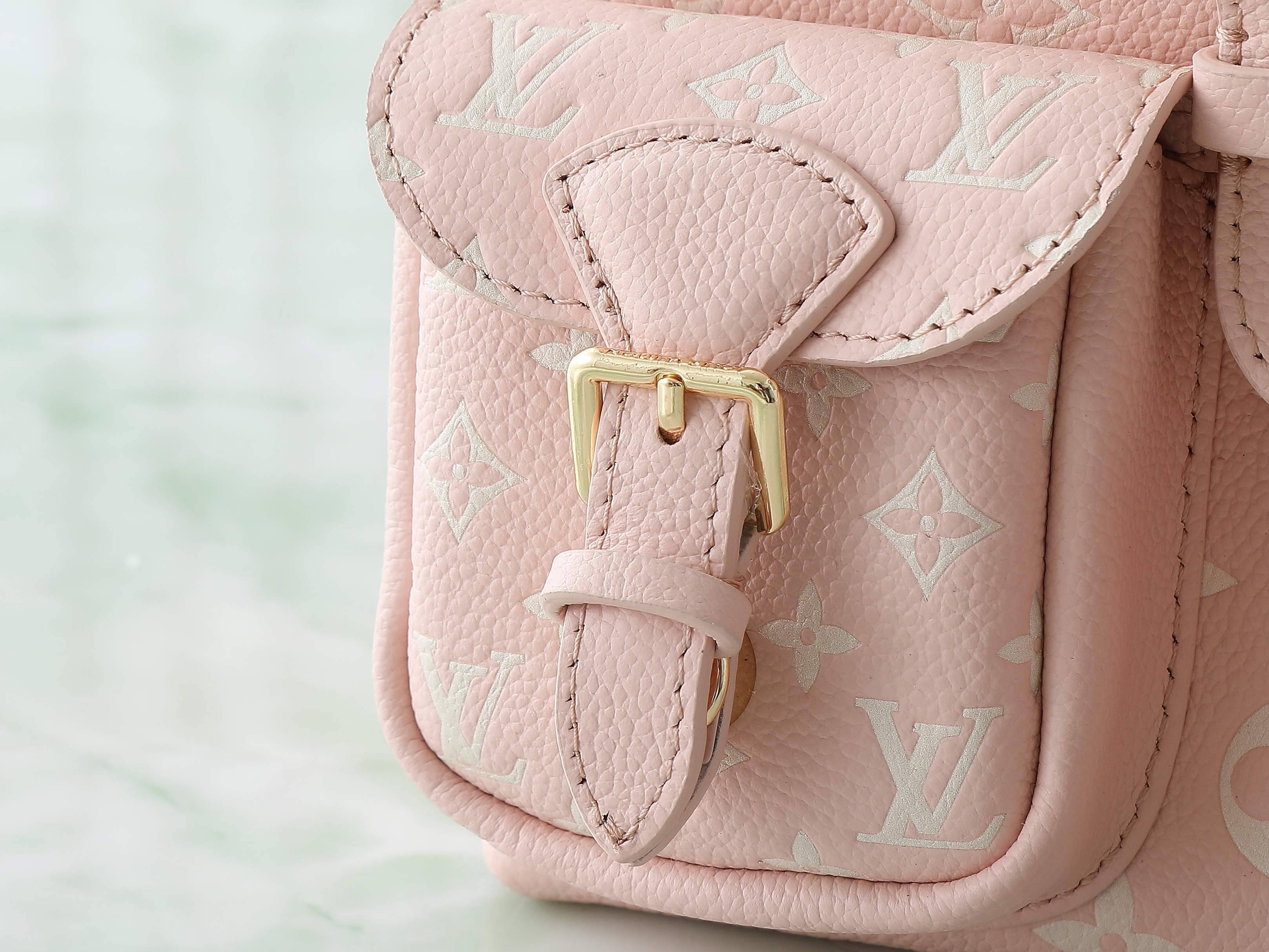 【顶级原单 独家实拍】M12987奶昔粉 M47074粉色 M47106白色 M47072黑色 全皮压花