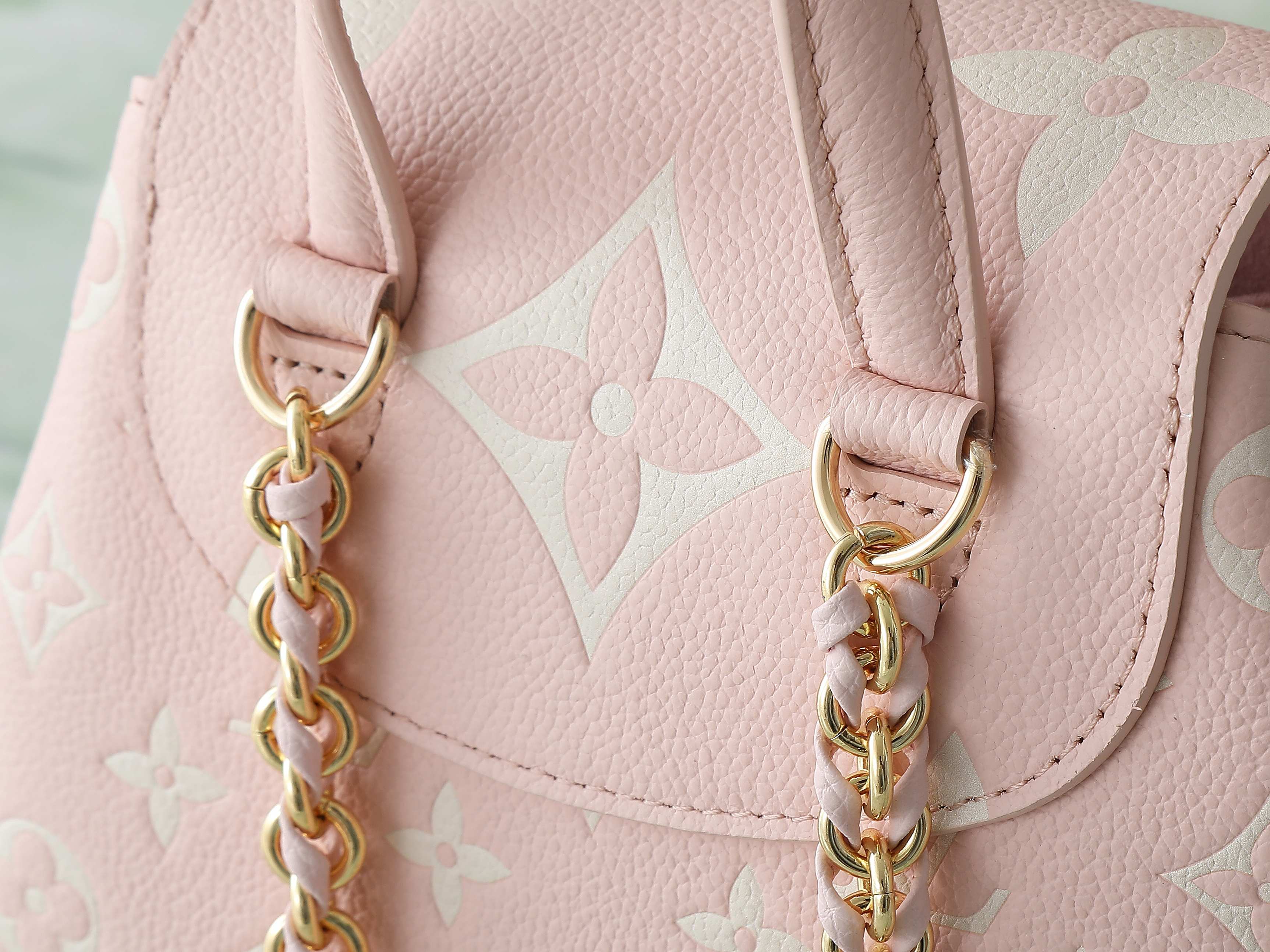 【顶级原单 独家实拍】M12987奶昔粉 M47074粉色 M47106白色 M47072黑色 全皮压花