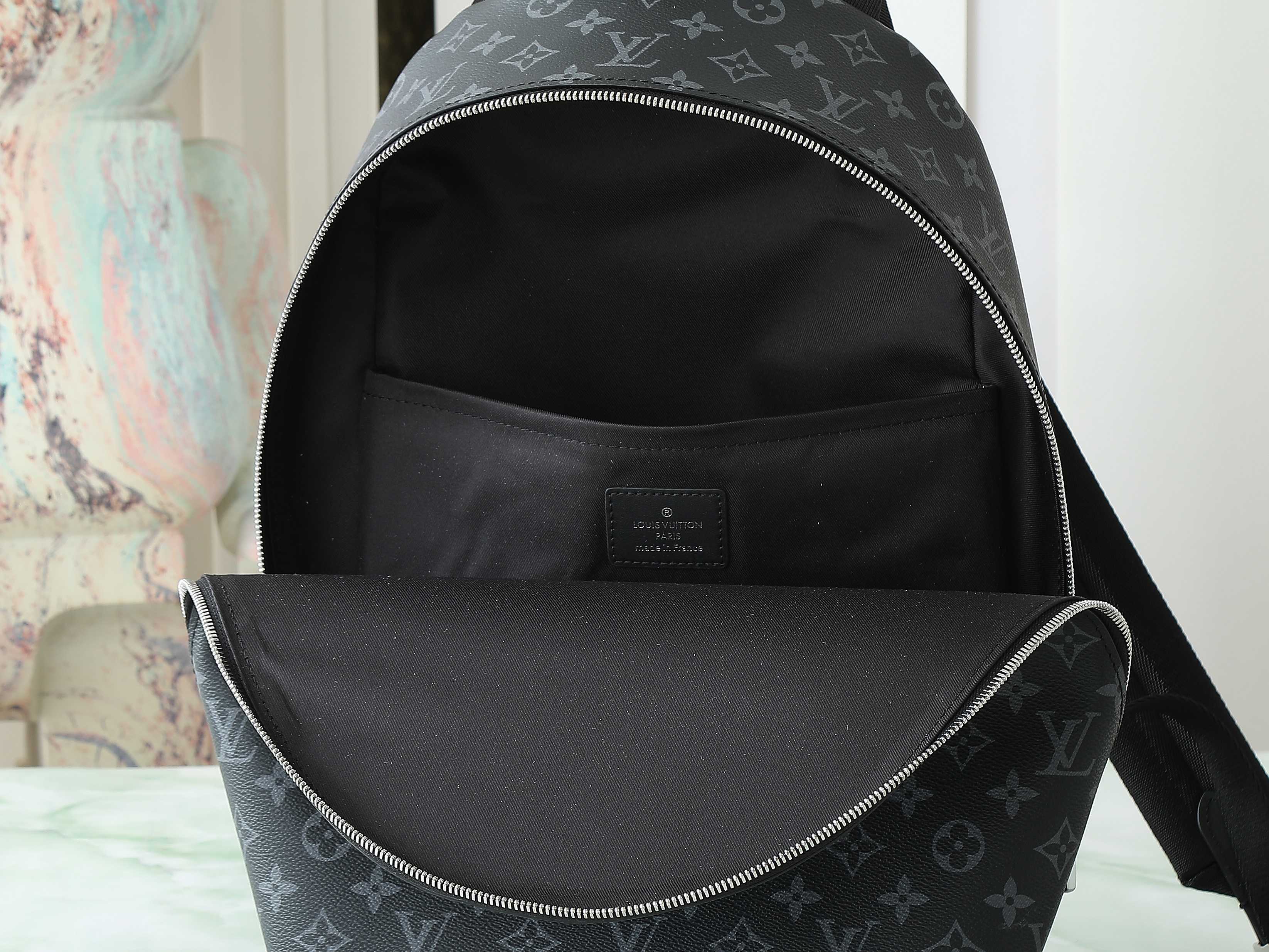 【顶原级单 独家实拍】M14020黑花 本款 Discovery Slim 双包肩取材 Monogr