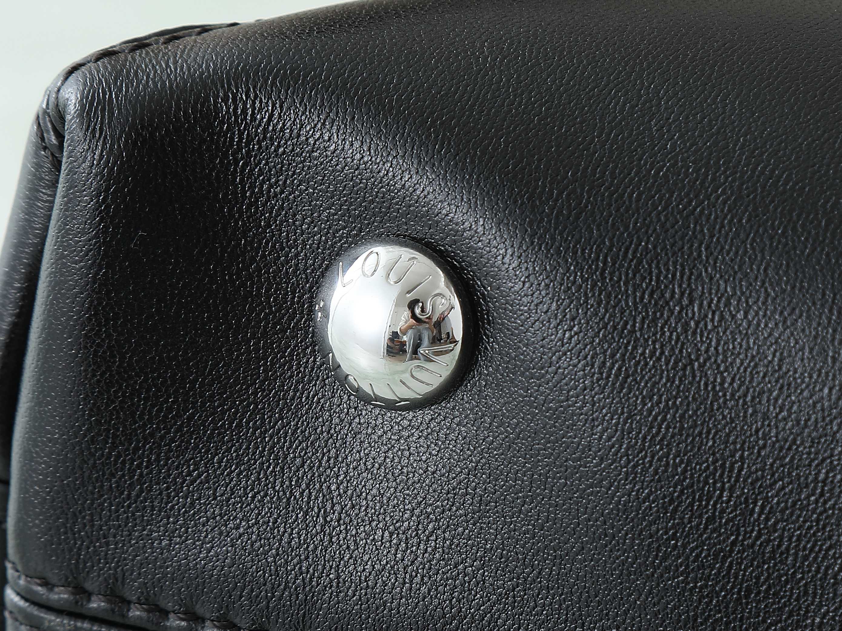 【顶级原单 独家实拍】M12888黑色全皮 购物袋系列 CARRYALL BB 手袋 本款 CarryA
