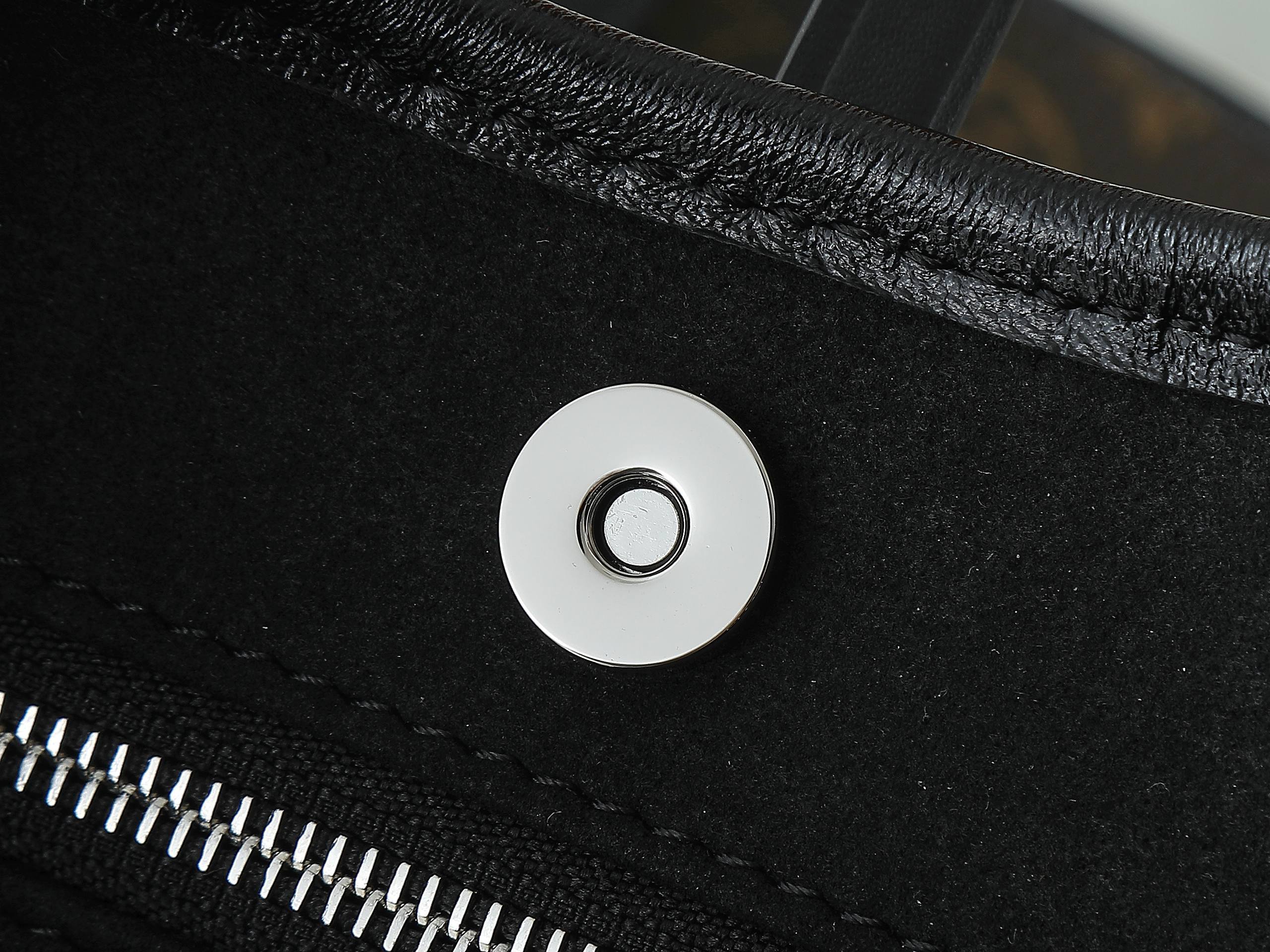 【顶级原单 独家实拍】M12888黑色全皮 购物袋系列 CARRYALL BB 手袋 本款 CarryA