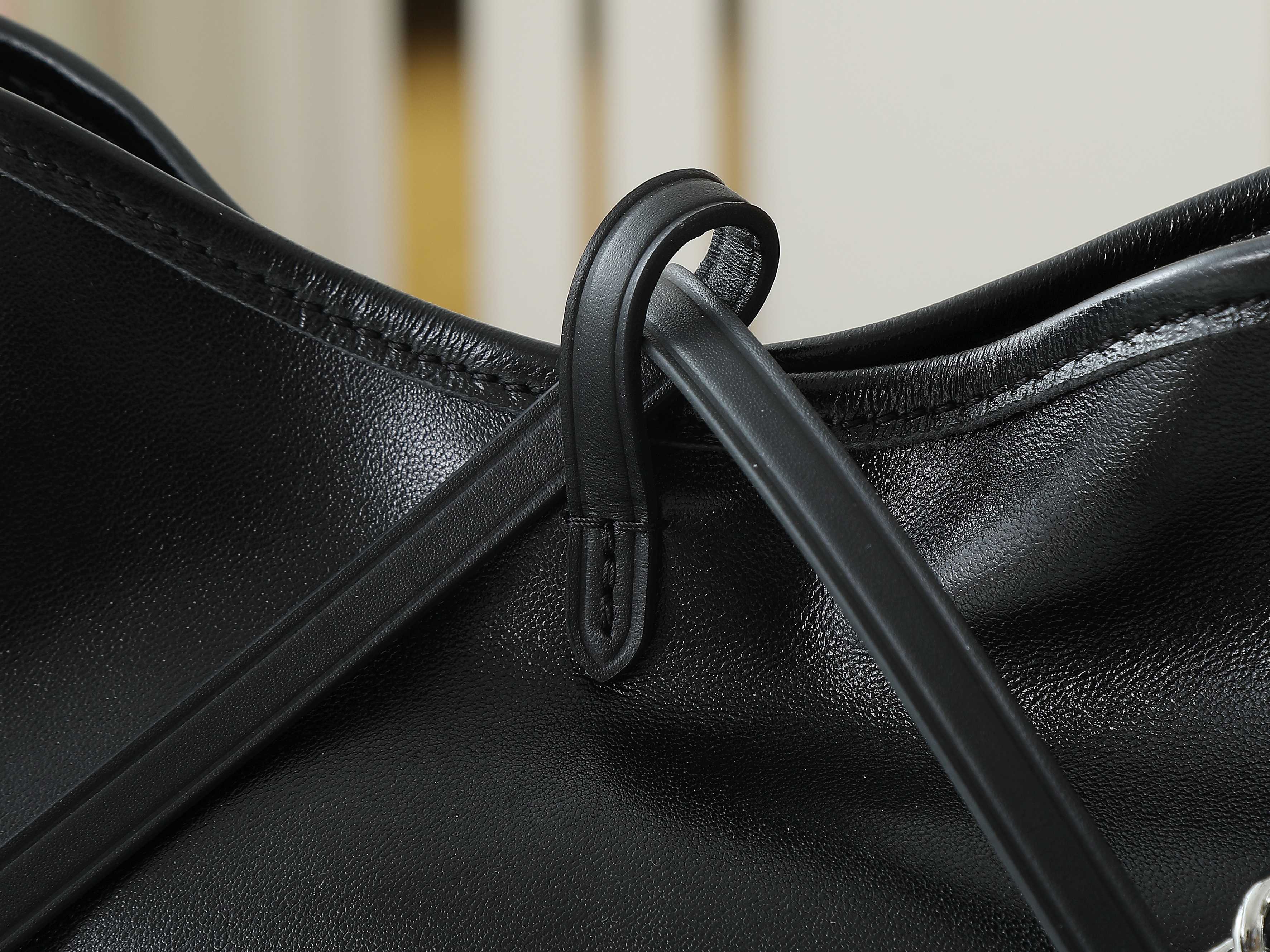 【顶级原单 独家实拍】M12888黑色全皮 购物袋系列 CARRYALL BB 手袋 本款 CarryA