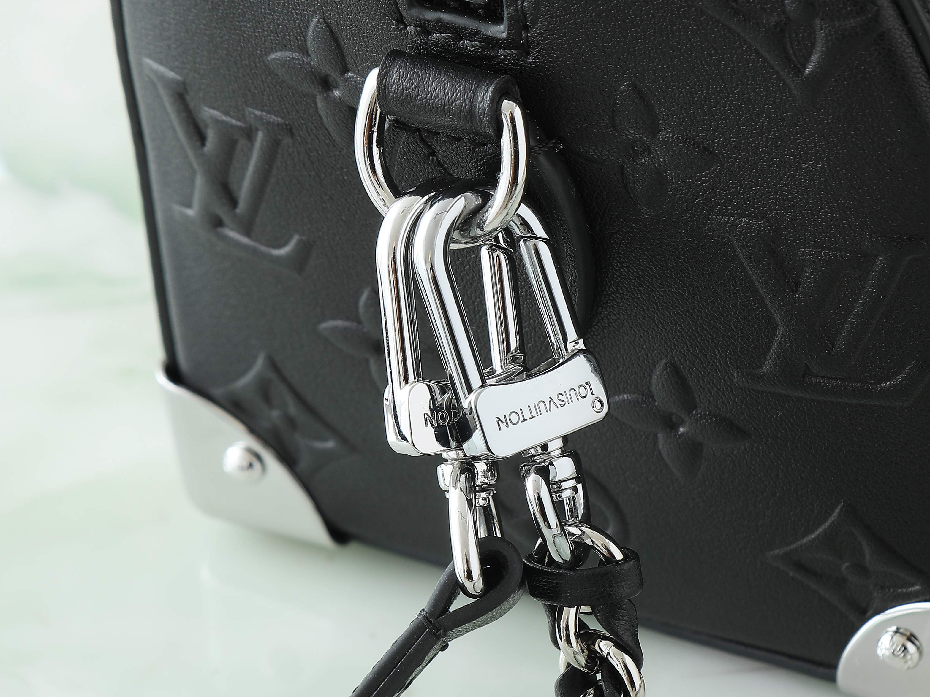 【顶级原单 独家实拍】M14575黑色 全皮speedy枕头包 SPEEDY TRUNK 20 手袋 M