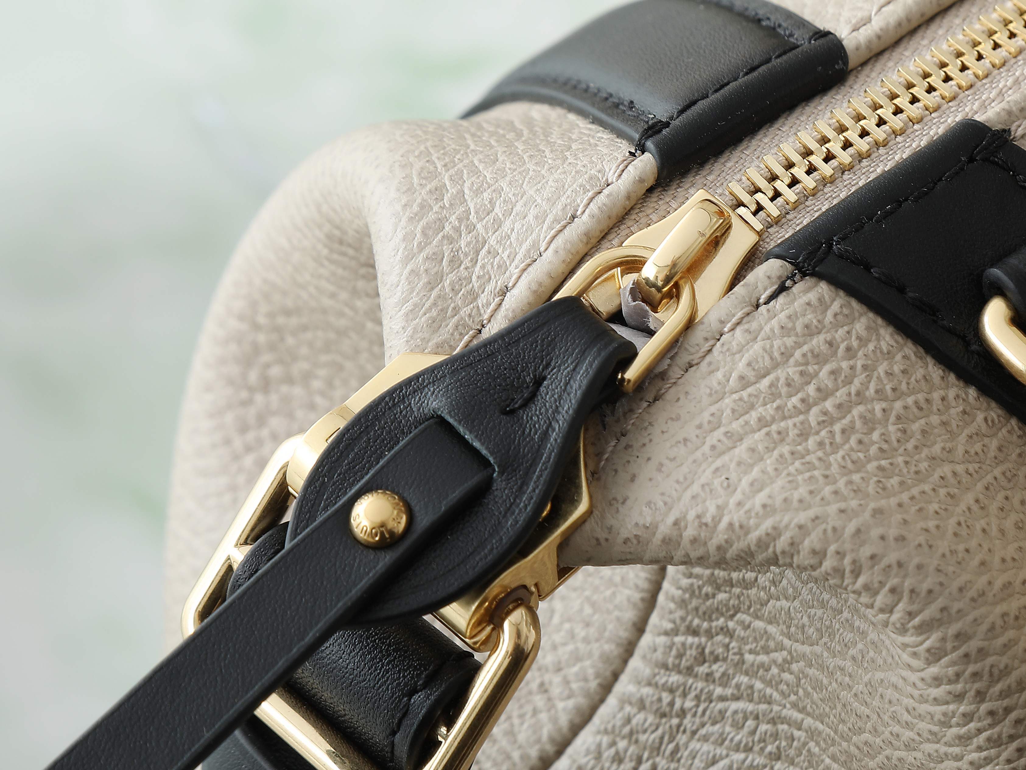 【顶级原单 独家实拍】M14721灰褐色 全皮机车包 LV Biker中号手袋 机车包 M14702灰蓝