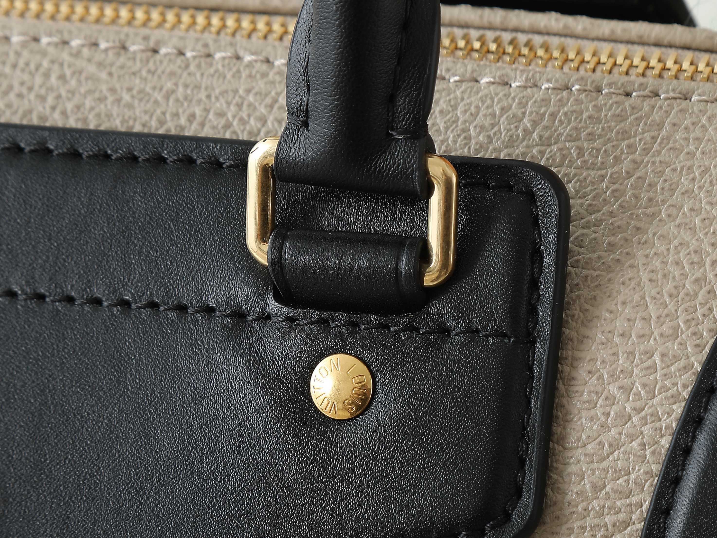 【顶级原单 独家实拍】M14721灰褐色 全皮机车包 LV Biker中号手袋 机车包 M14702灰蓝