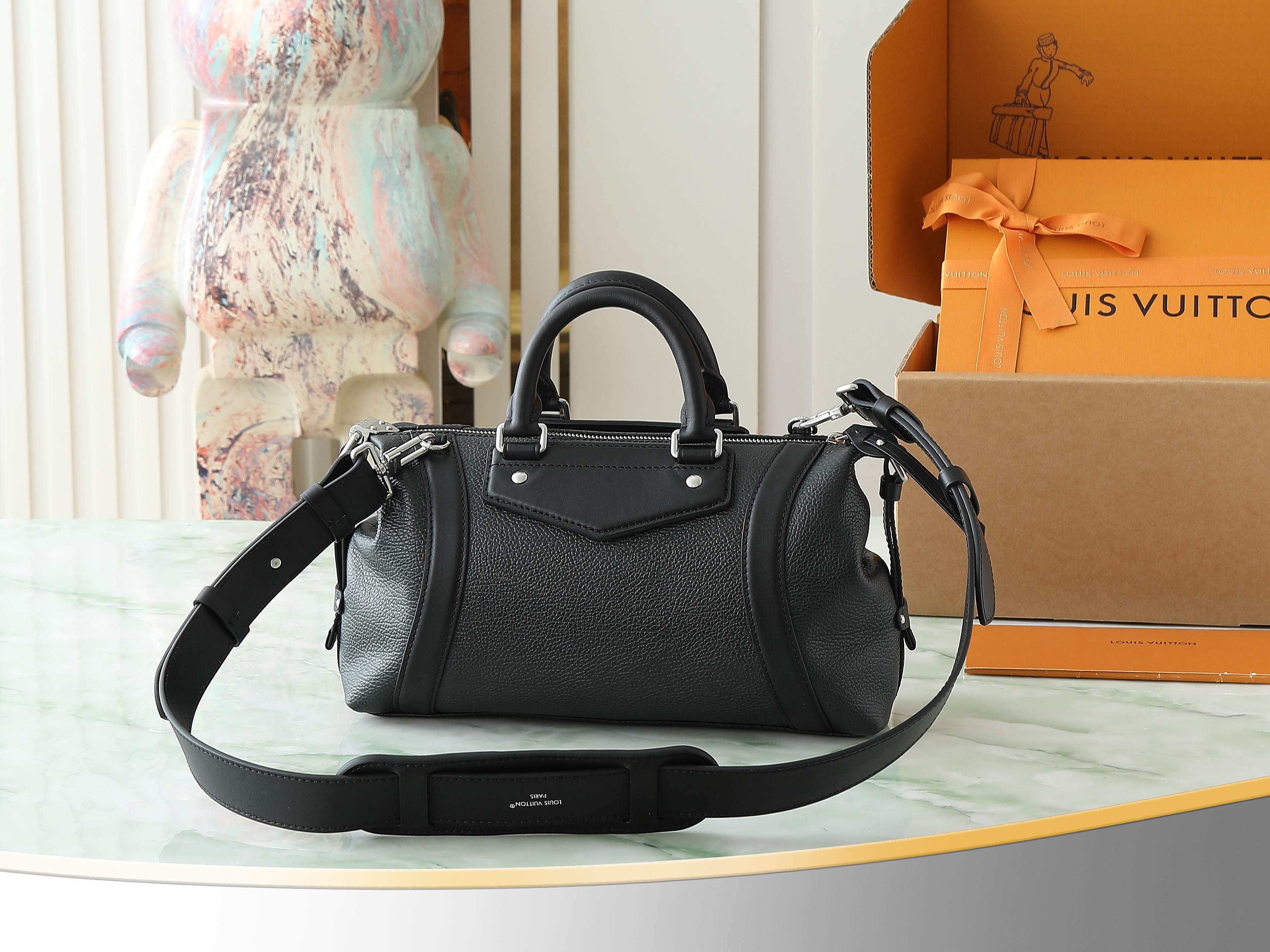 【顶级原单 独家实拍】M14514黑色 全皮机车包 LV Biker 小号手袋 M14514 瞩目亮相2