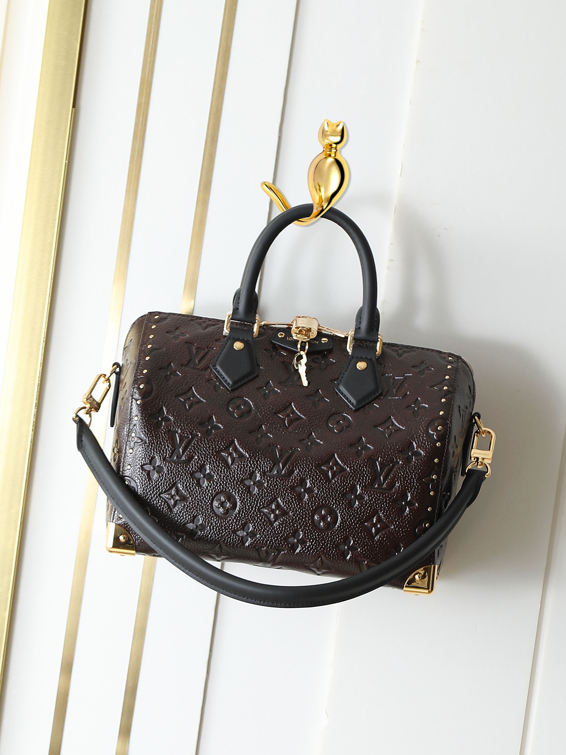 M26392 Bolso Speedy Trunk 25 Burdeos