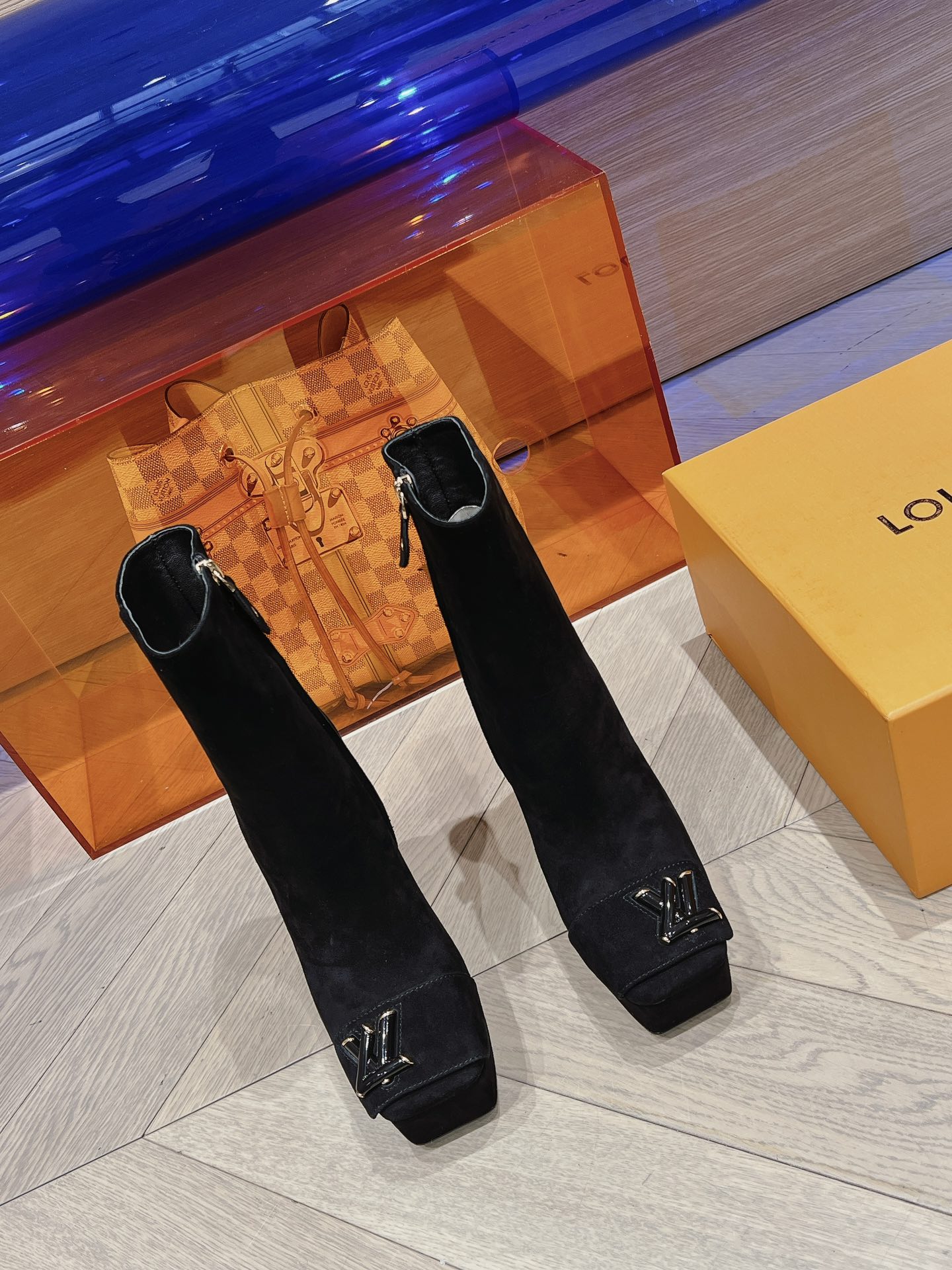 Louis Vuitton Short Boots Buy High Quality Cheap Hot Replica
 Calfskin Cowhide Patent Leather Sheepskin