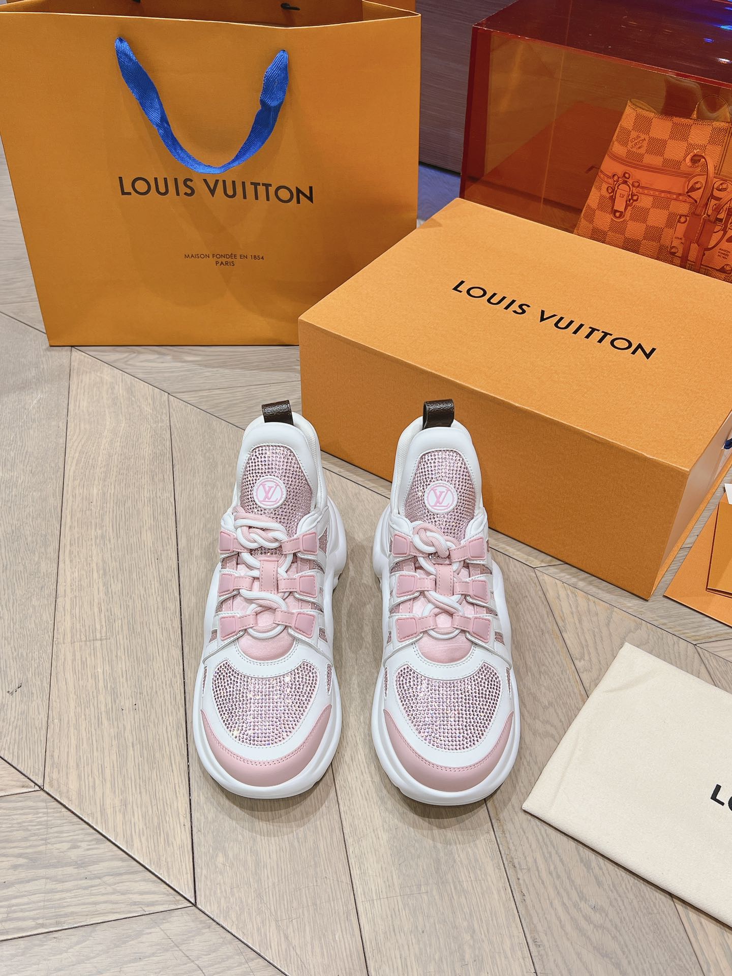 Louis Vuitton Schoenen Sportschoenen Vrouwen Zomercollectie