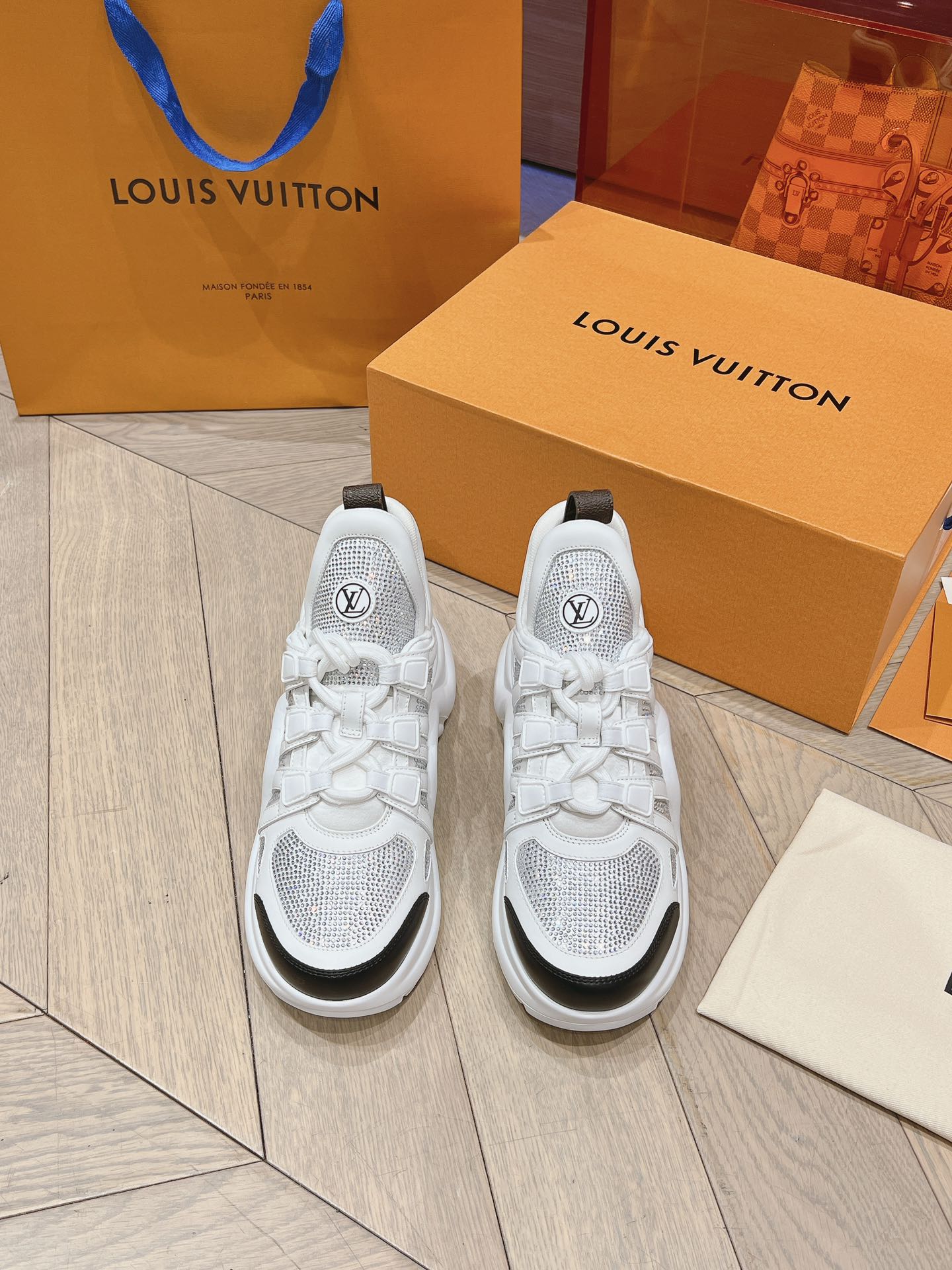 Louis Vuitton Schoenen Sportschoenen Vrouwen Zomercollectie